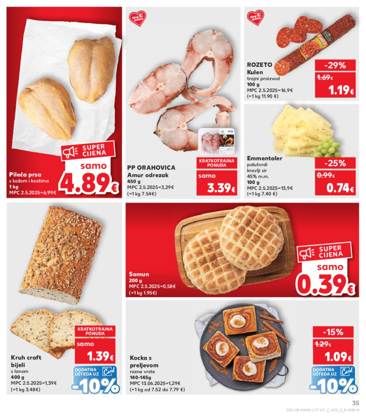 Kaufland katalog Akcija 15.10. - 21.10.2025. Odabrane poslovnice