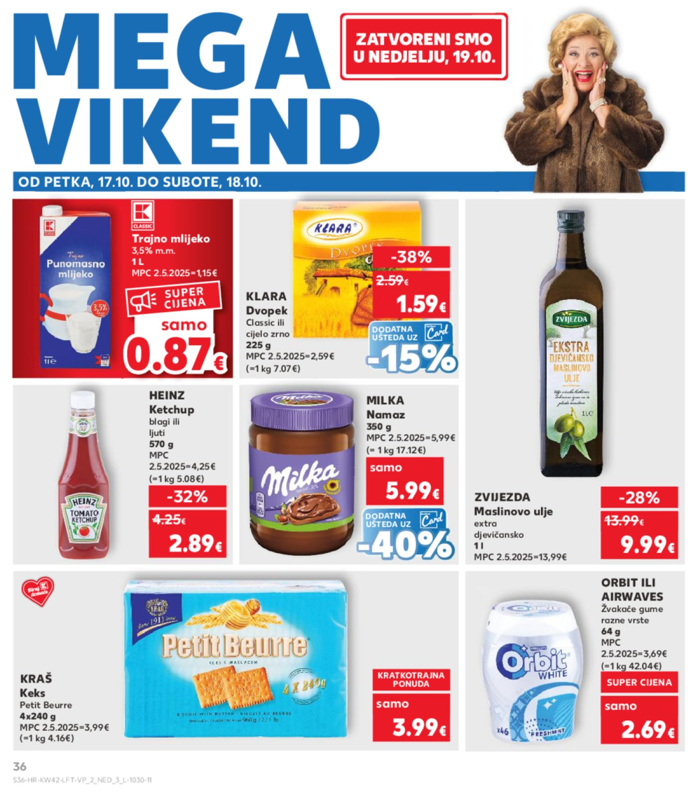 Kaufland katalog Akcija 15.10. - 21.10.2025. Odabrane poslovnice