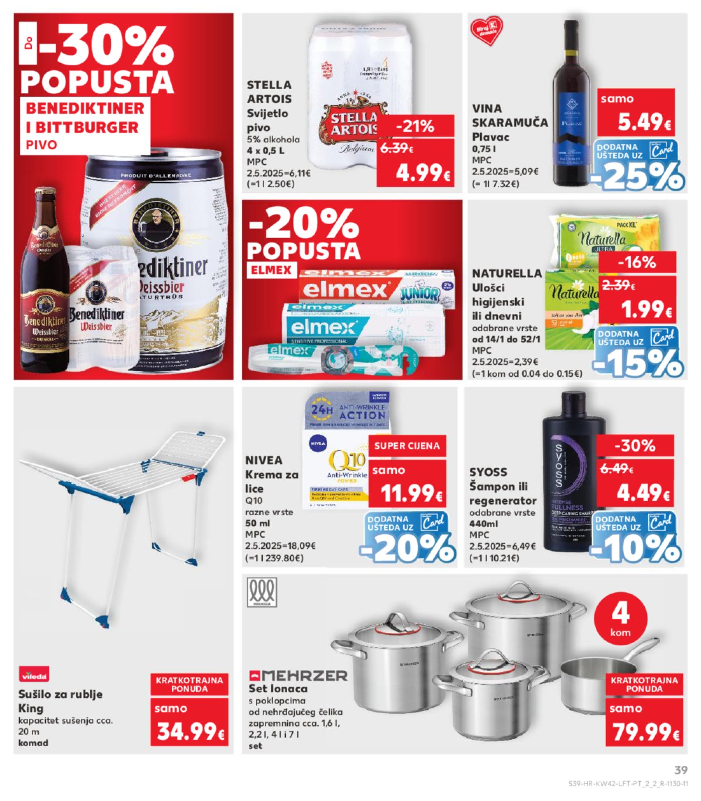 Kaufland katalog Akcija 15.10. - 21.10.2025. Odabrane poslovnice