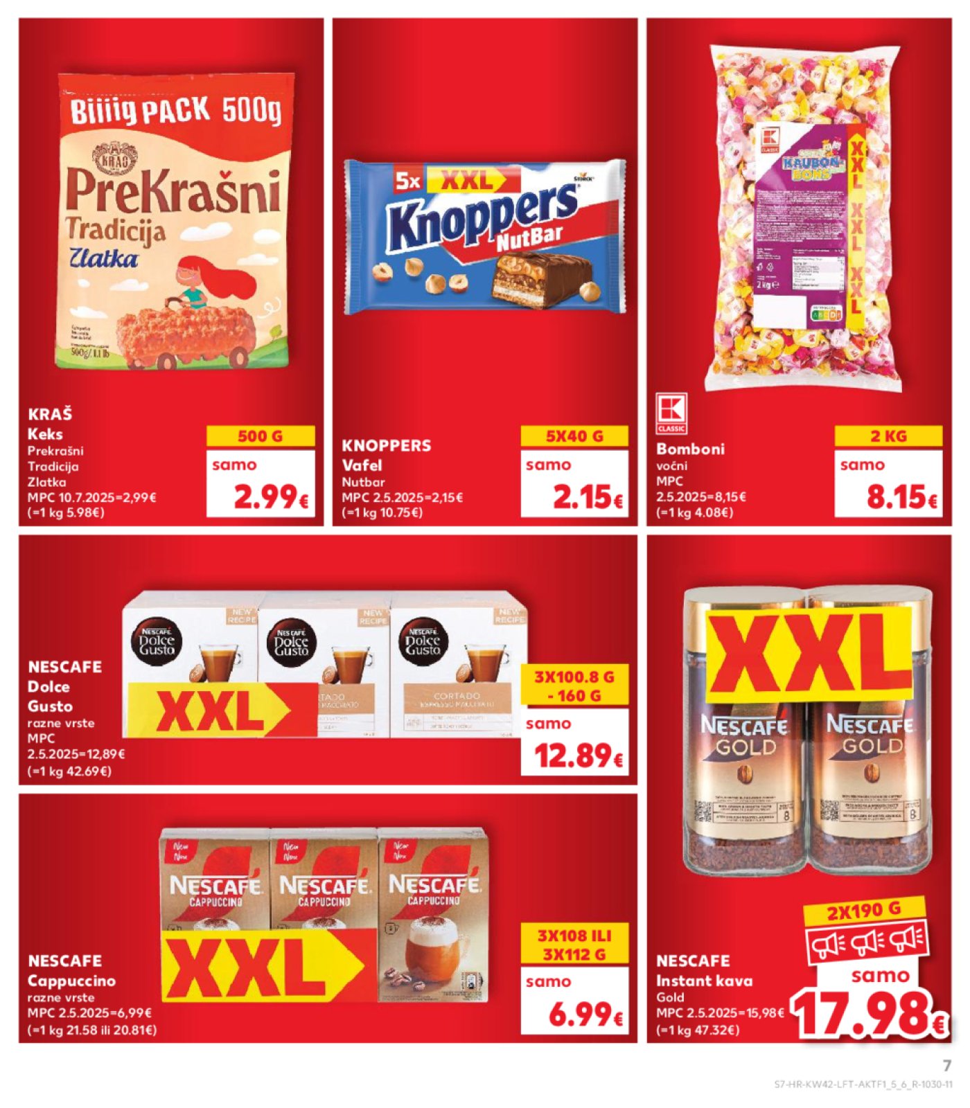 Kaufland katalog Akcija 15.10. - 21.10.2025. Odabrane poslovnice