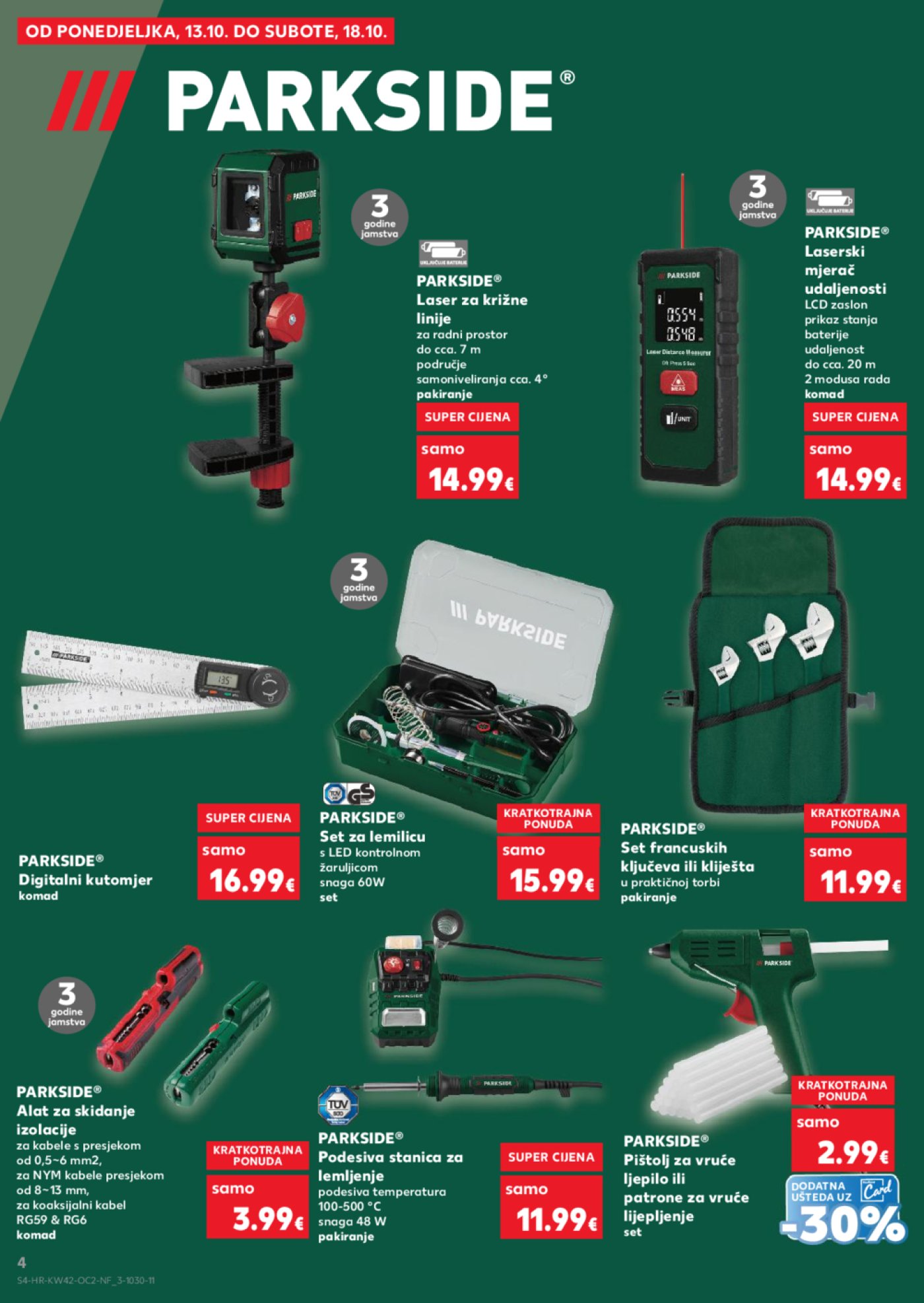 Kaufland katalog Neprehrambenih proizvoda 15.10. - 21.10.2025. Va, Vi, Bj