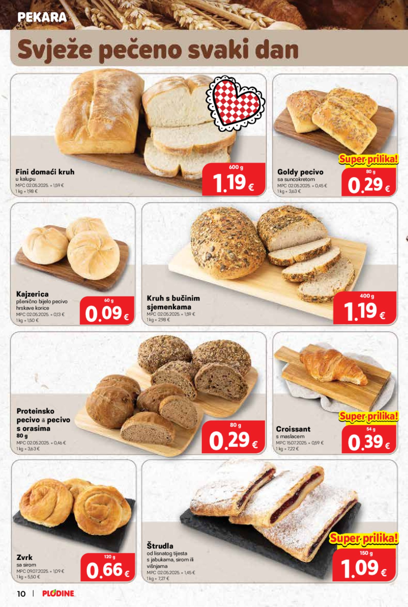 Plodine katalog Akcija 15.10. - 21.10.2025.