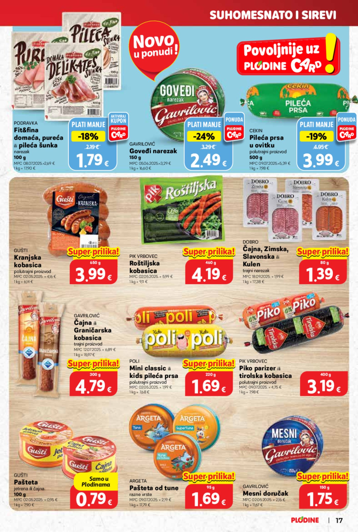 Plodine katalog Akcija 15.10. - 21.10.2025.