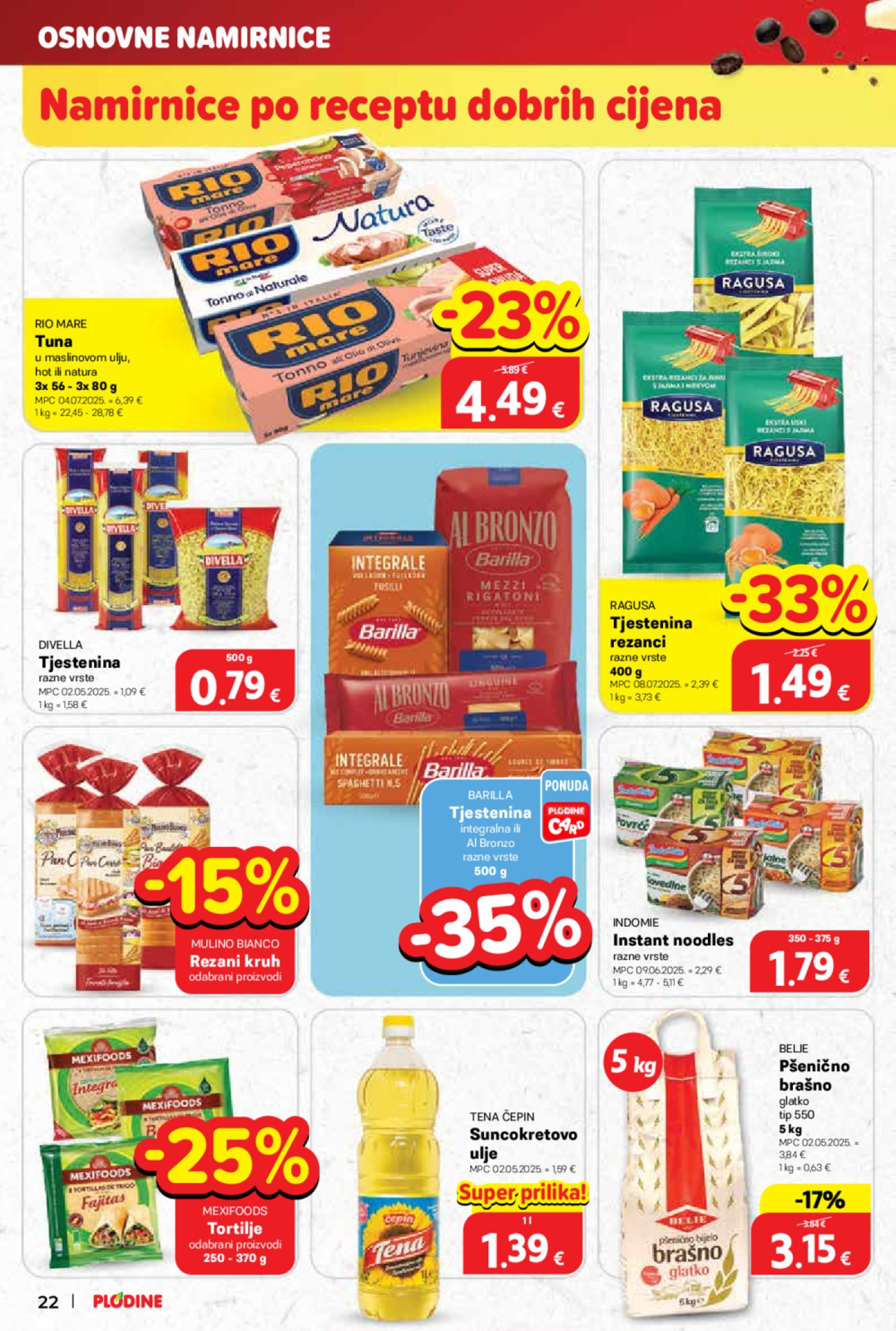 Plodine katalog Akcija 15.10. - 21.10.2025.