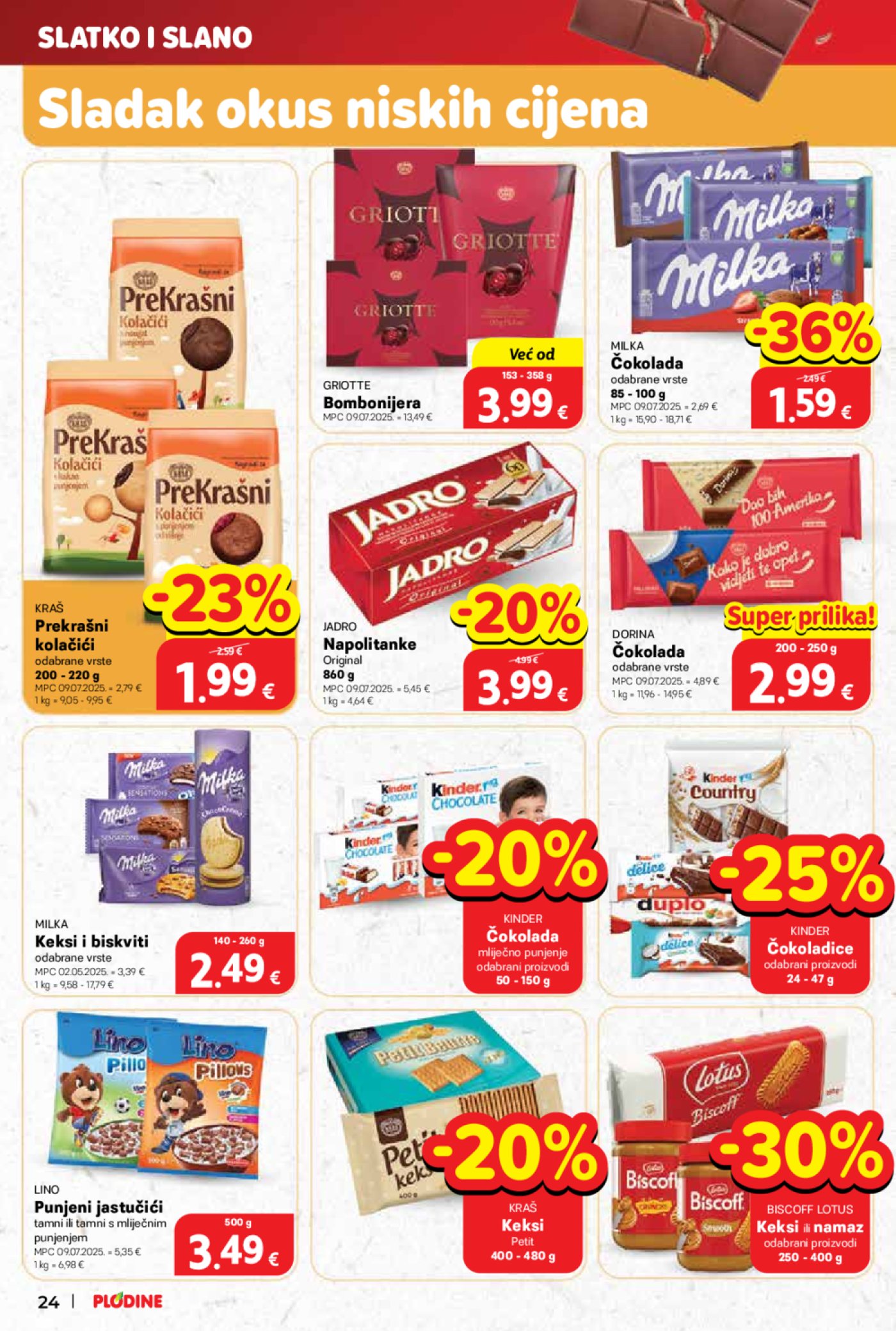 Plodine katalog Akcija 15.10. - 21.10.2025.