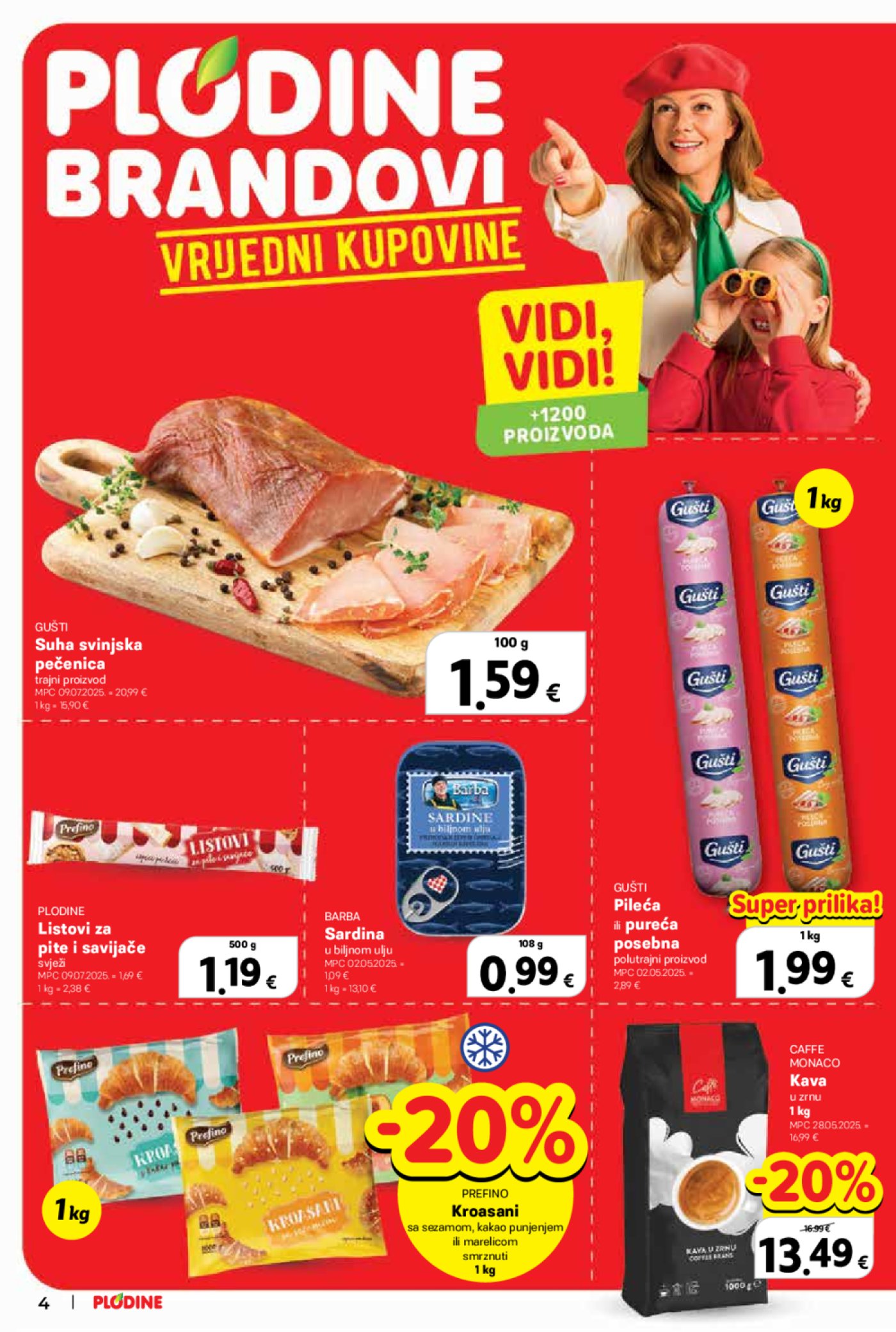 Plodine katalog Akcija 15.10. - 21.10.2025.
