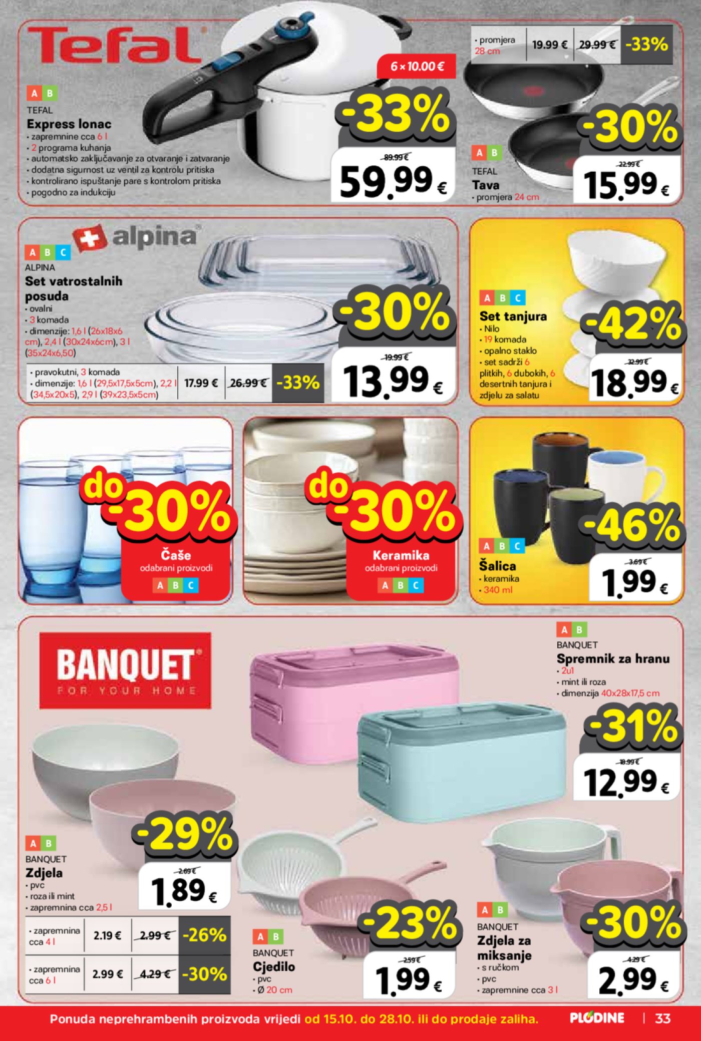 Plodine katalog Akcija 15.10. - 21.10.2025.