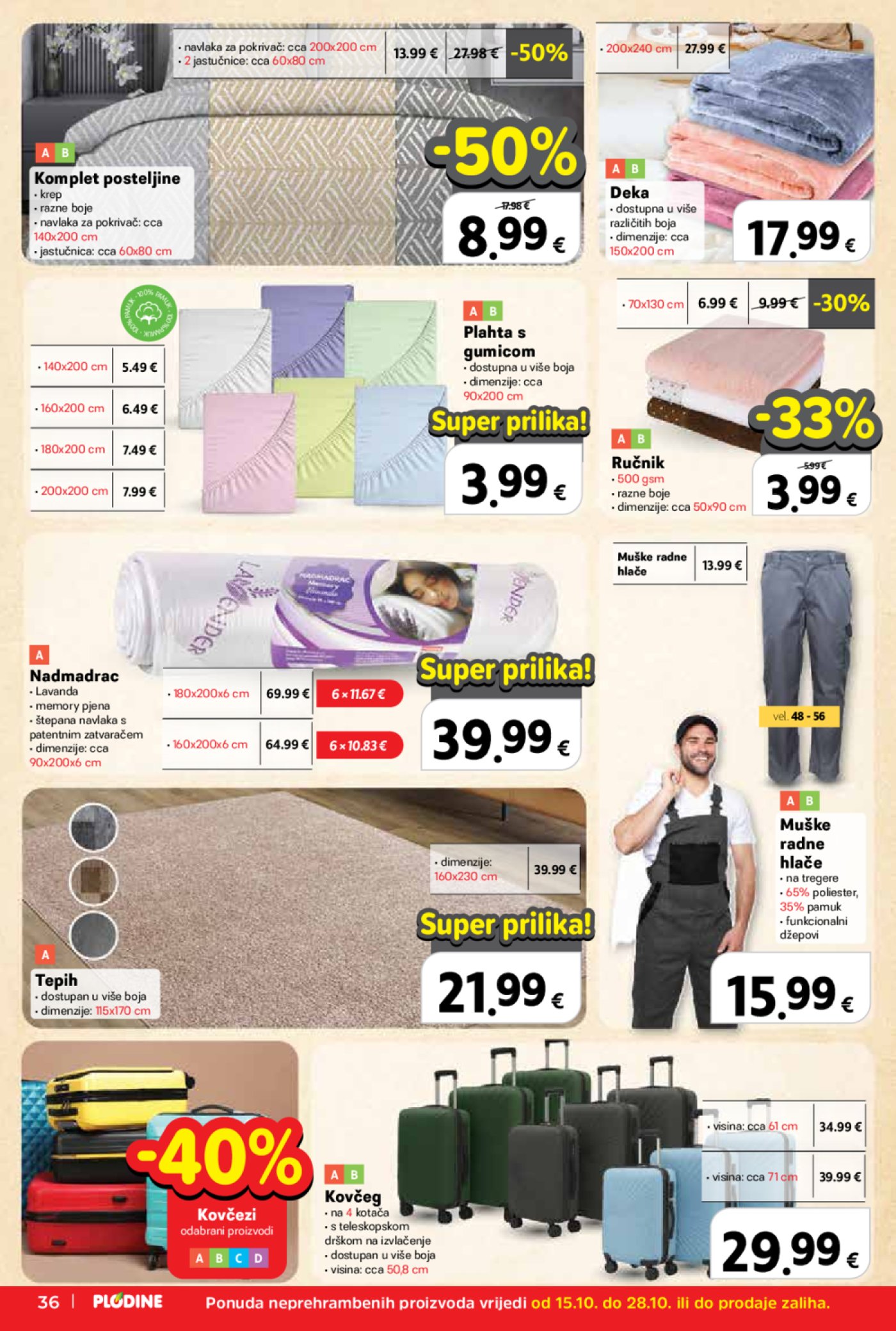 Plodine katalog Akcija 15.10. - 21.10.2025.