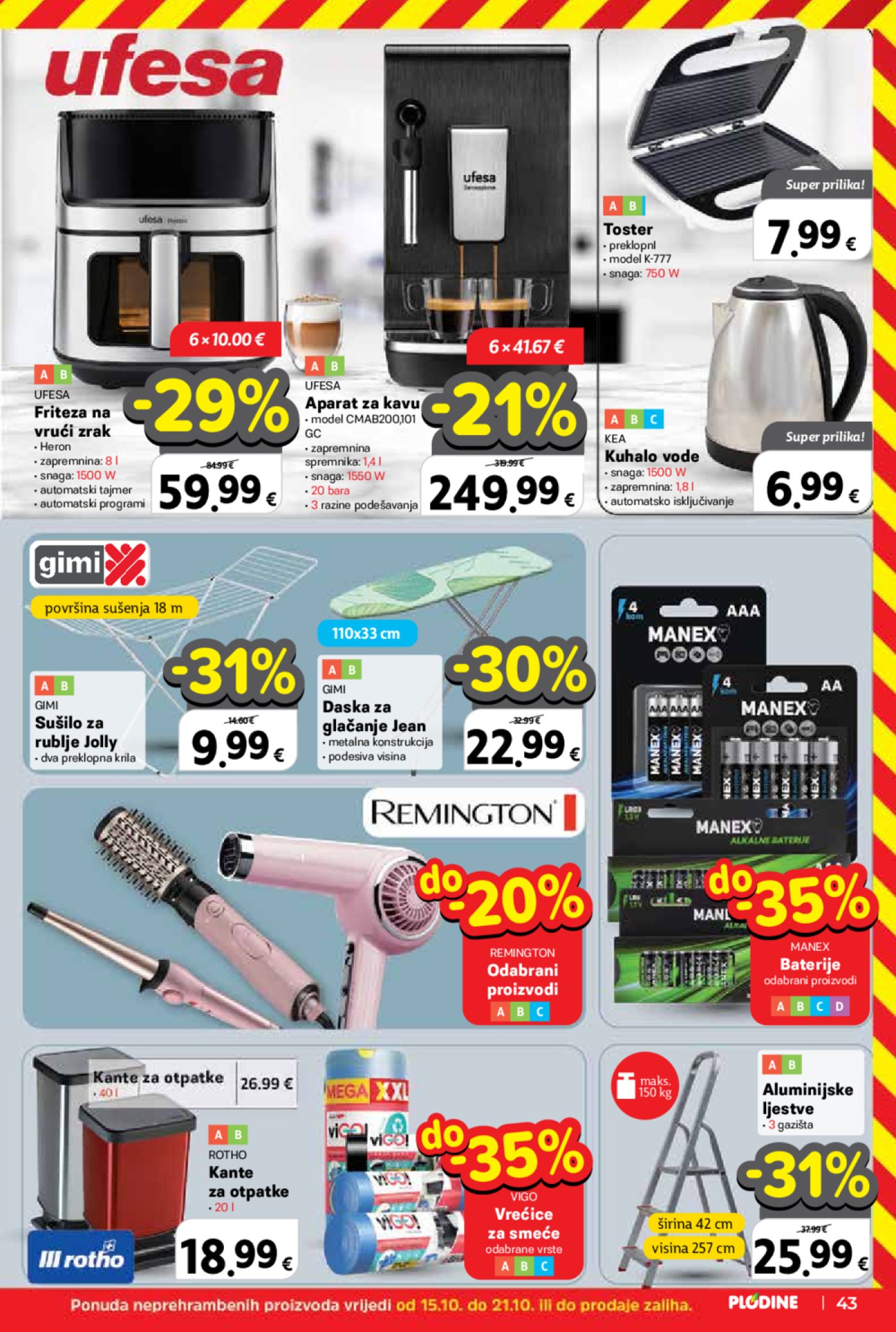 Plodine katalog Akcija 15.10. - 21.10.2025.