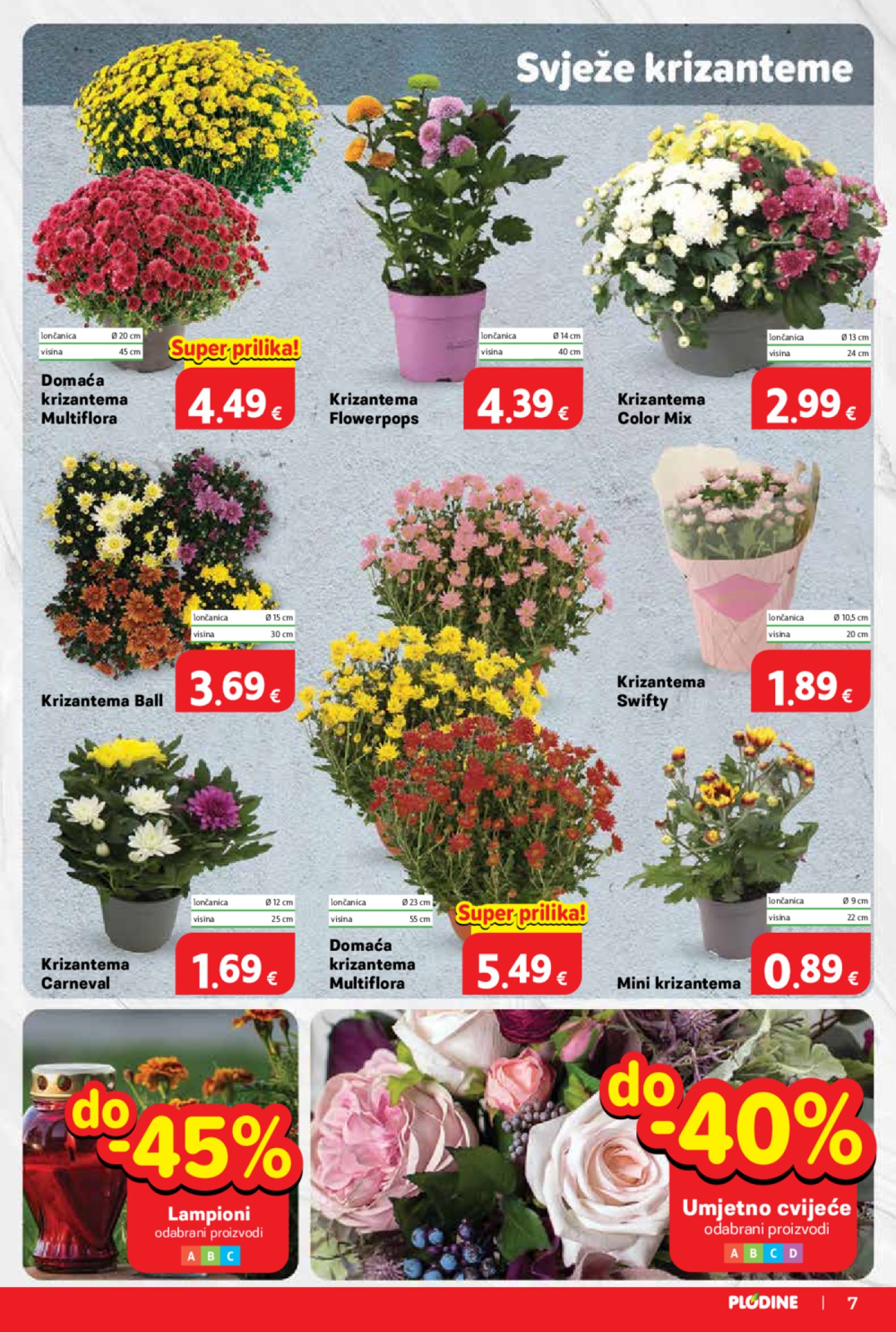 Plodine katalog Akcija 15.10. - 21.10.2025.