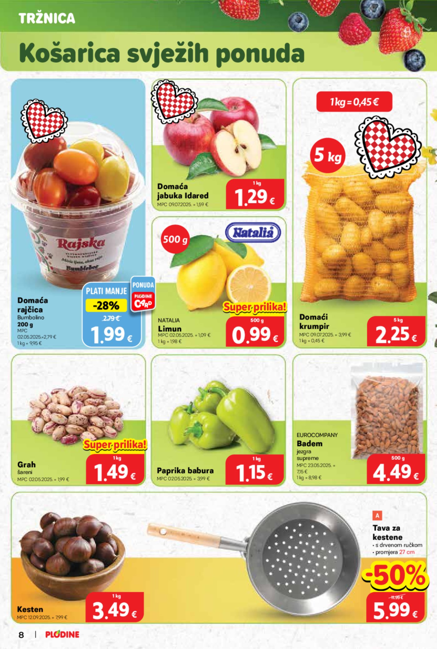 Plodine katalog Akcija 15.10. - 21.10.2025.