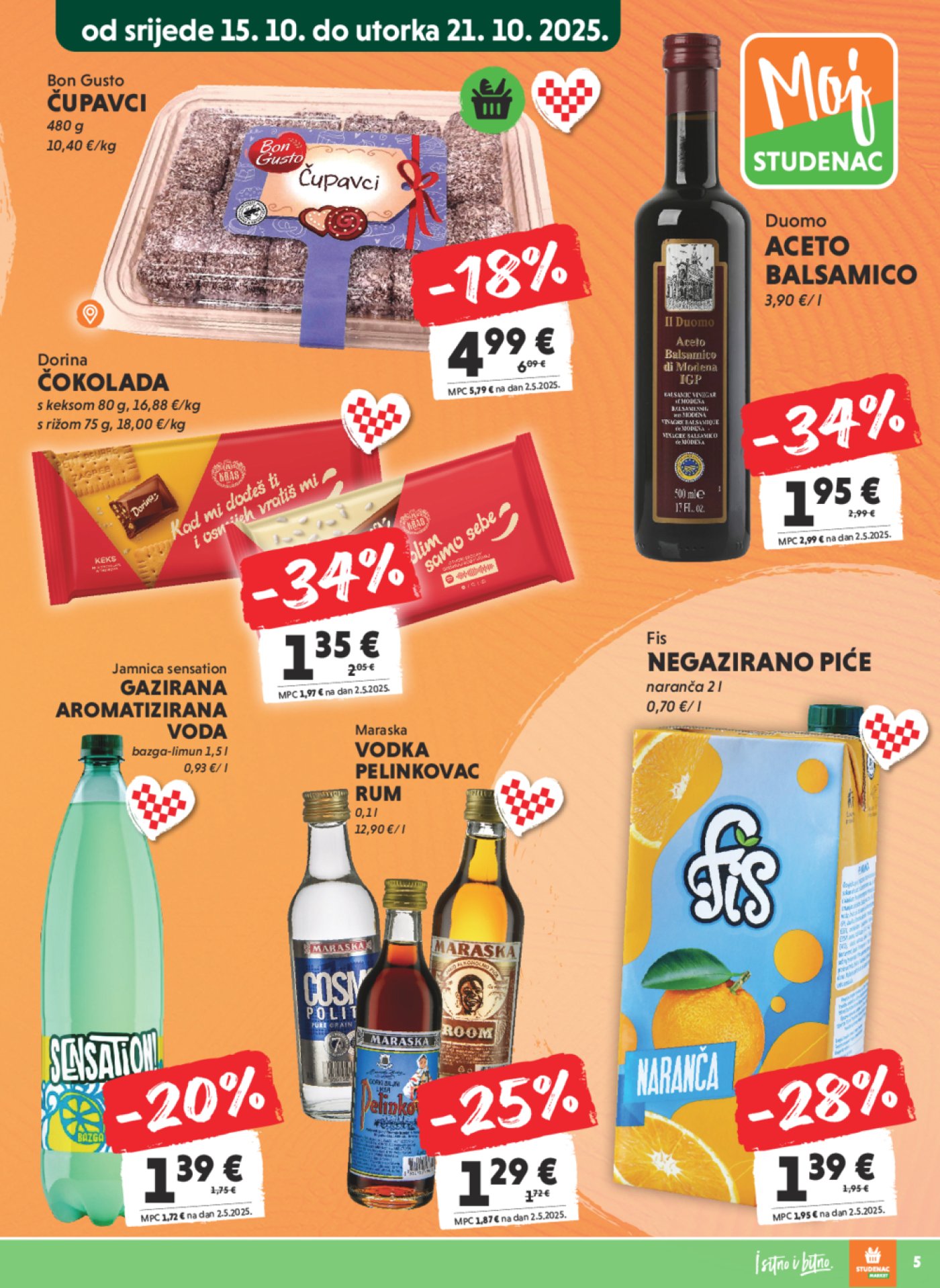 Studenac katalog Moj Studenac 15.10. - 21.10.2025.
