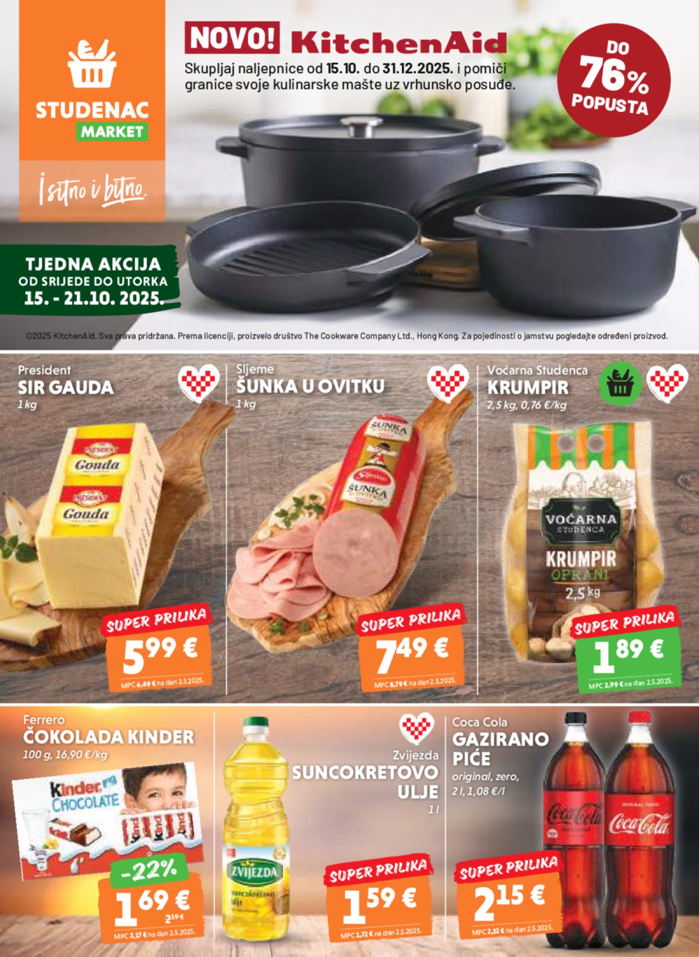Studenac Tjedni katalog 15.10. - 21.10.2025.