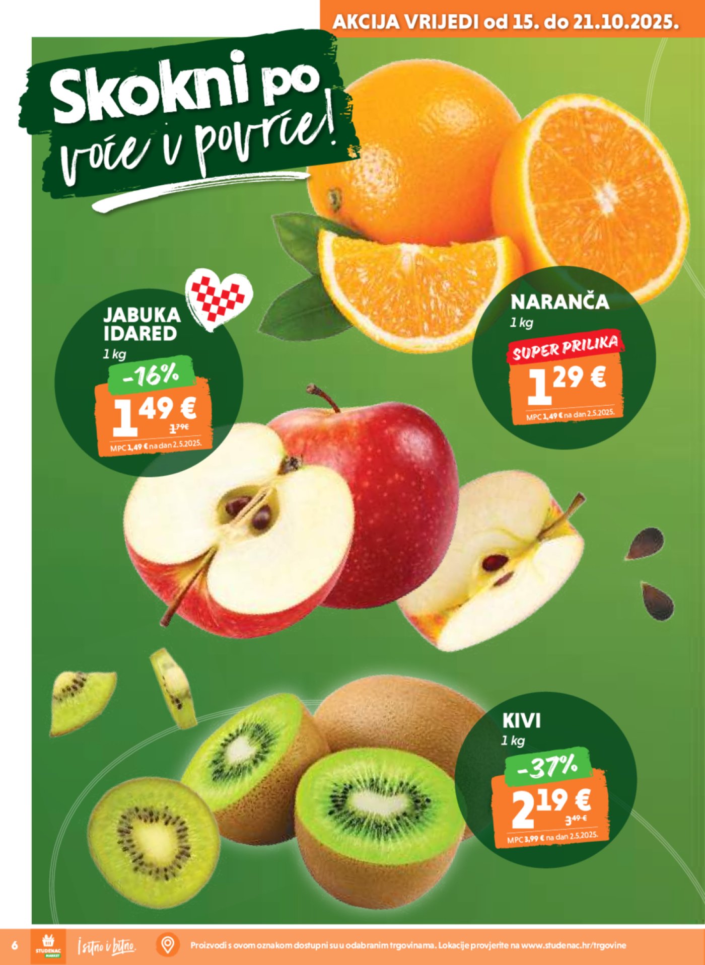 Studenac Tjedni katalog 15.10. - 21.10.2025.