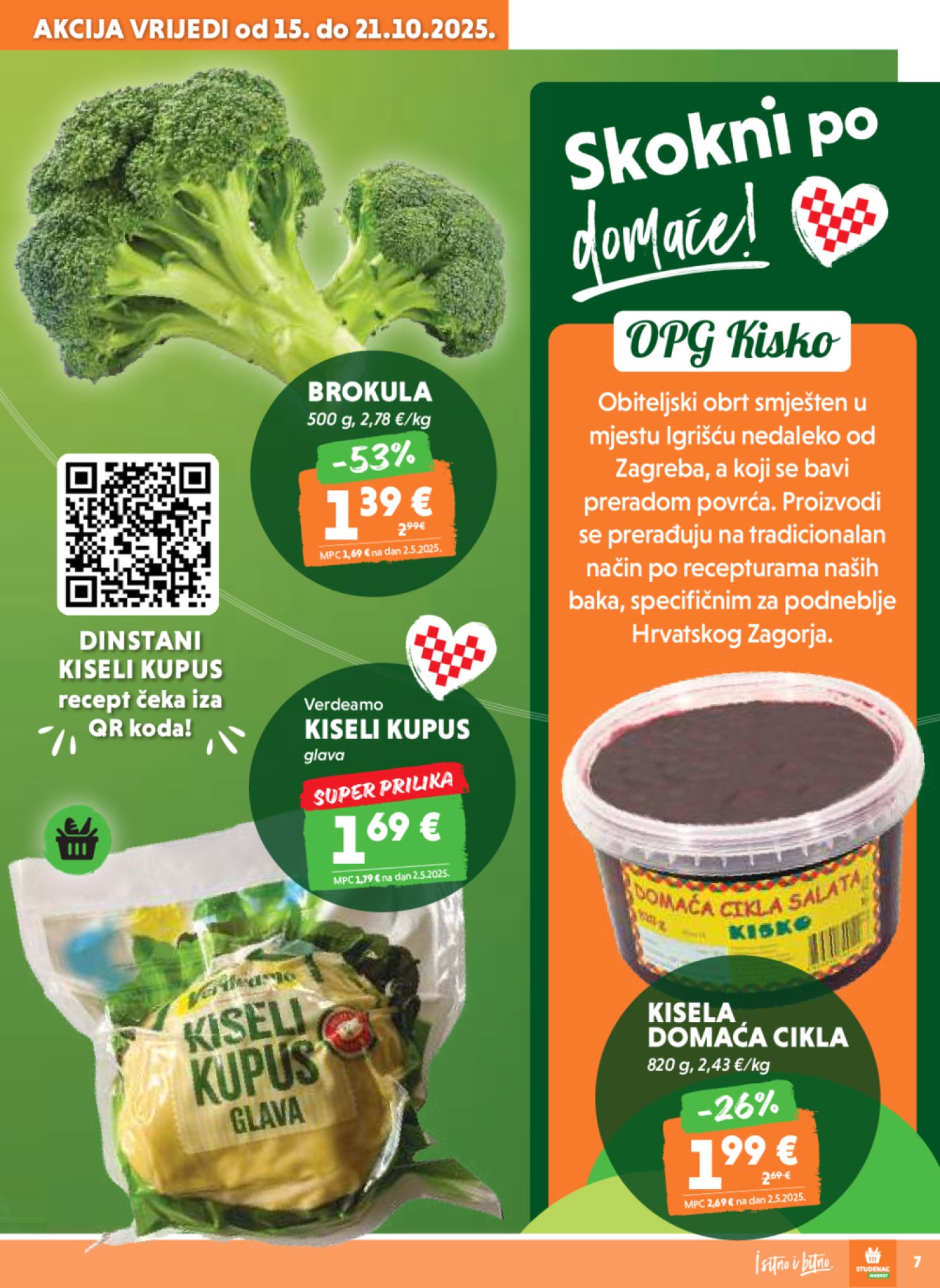 Studenac Tjedni katalog 15.10. - 21.10.2025.