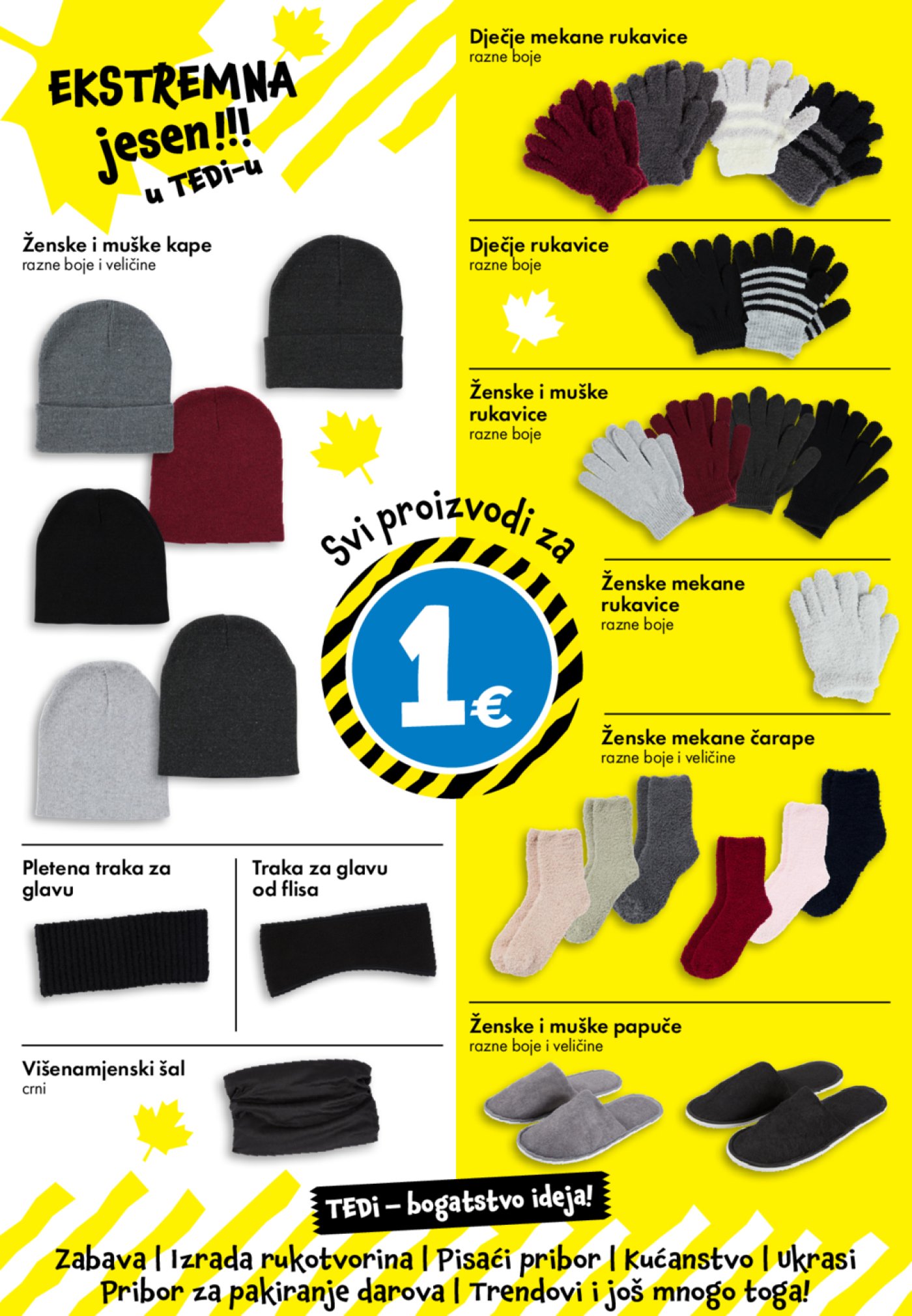 TEDI katalog Ekstremna jesen 17.10. - 25.10.2025.