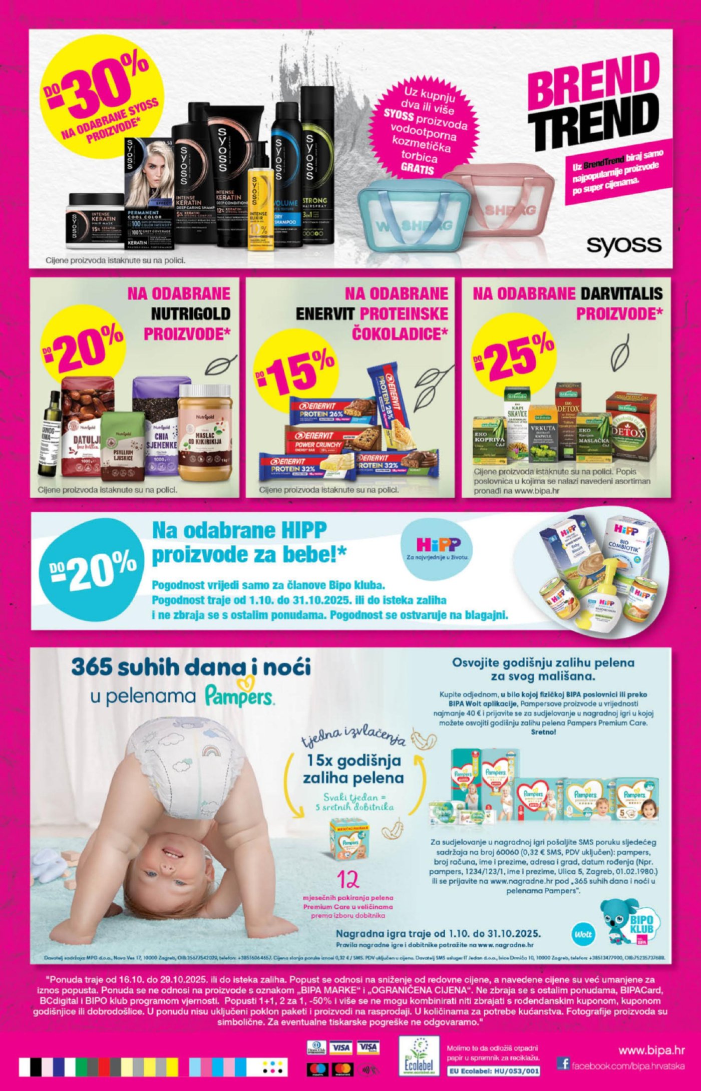 Bipa katalog Akcija 16.10. - 29.10.2025.