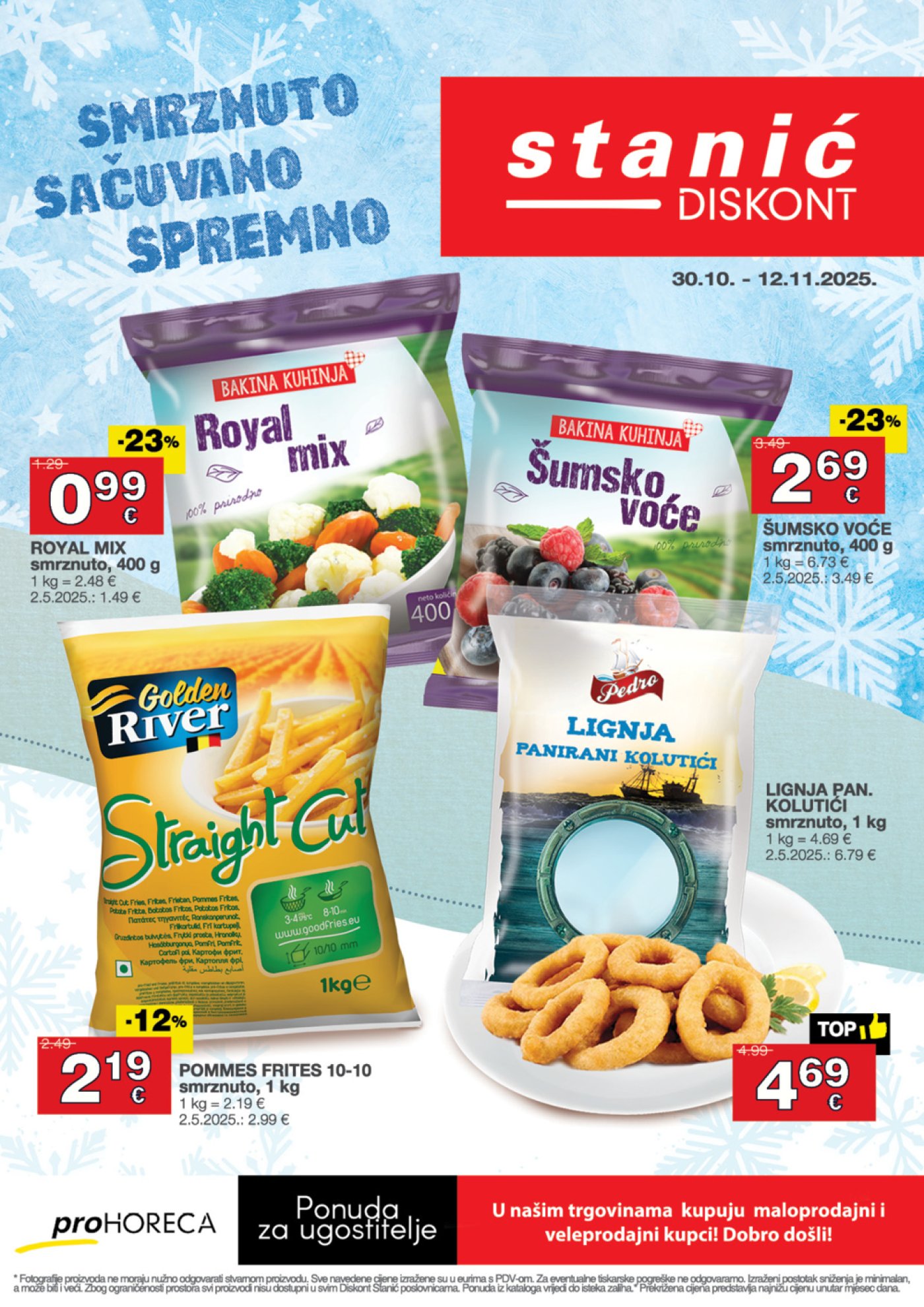 Diskont Stanić katalog Akcija 30.10.-12.11.2025.