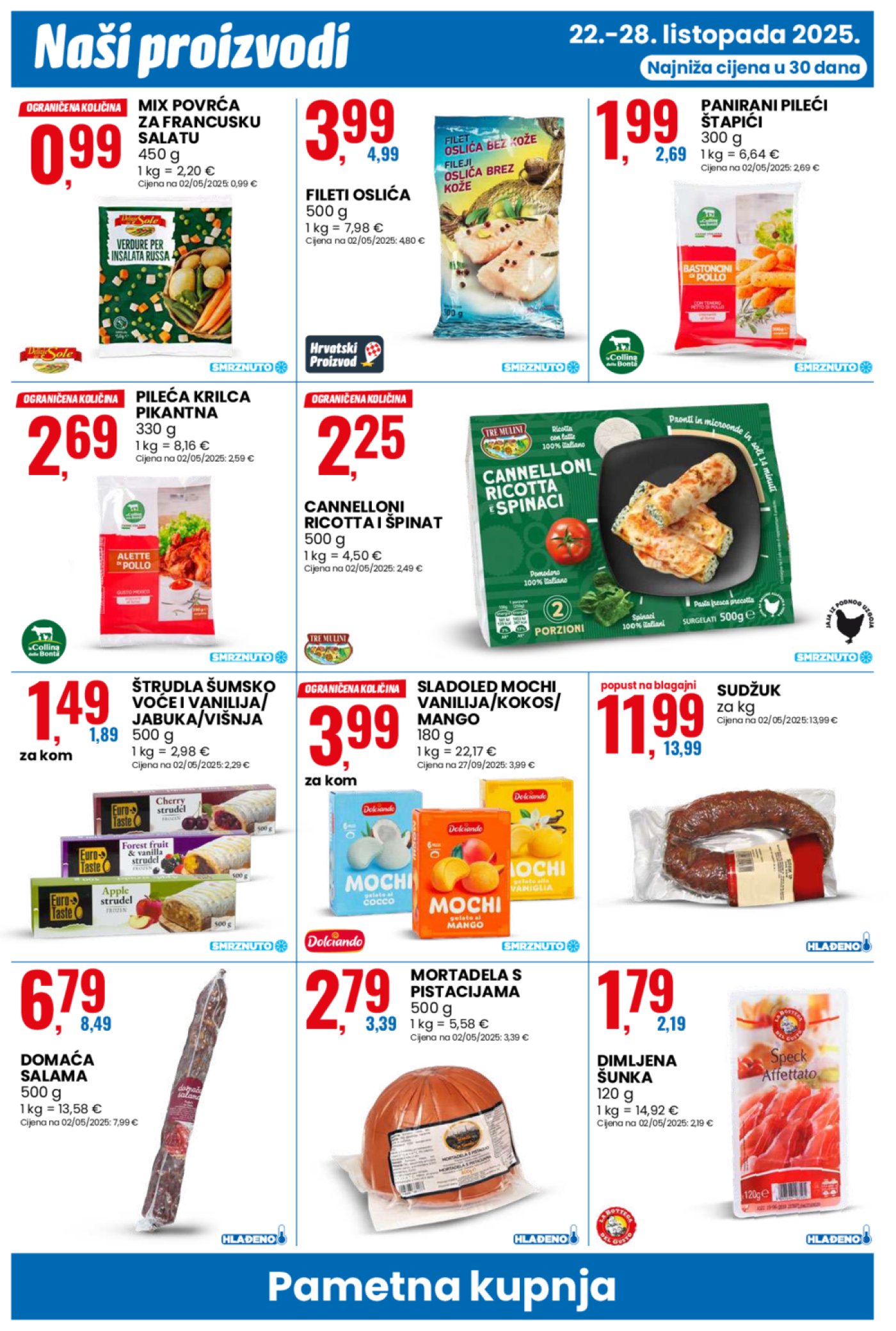 Eurospin katalog Pametna kupnja 22.10. - 28.10.2025.