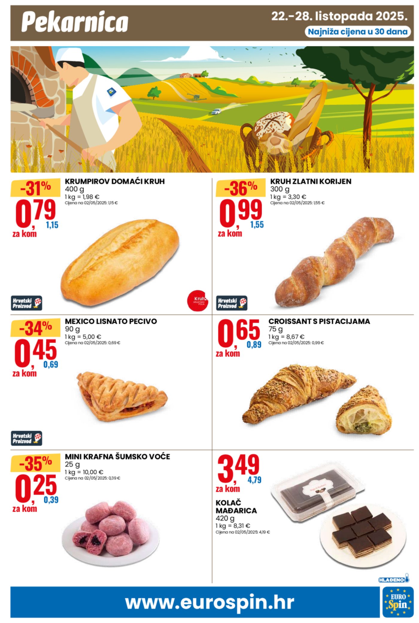 Eurospin katalog Pametna kupnja 22.10. - 28.10.2025.