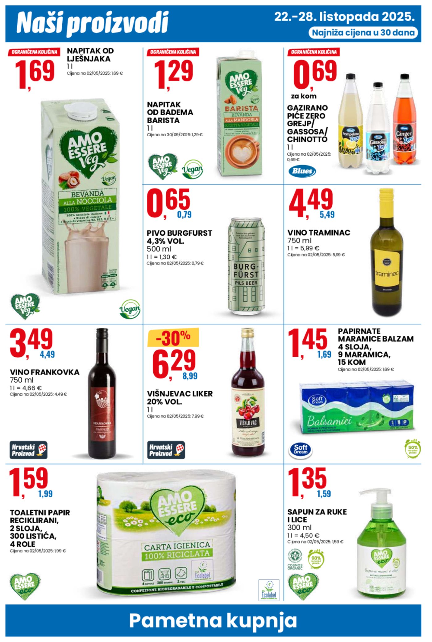 Eurospin katalog Pametna kupnja 22.10. - 28.10.2025.