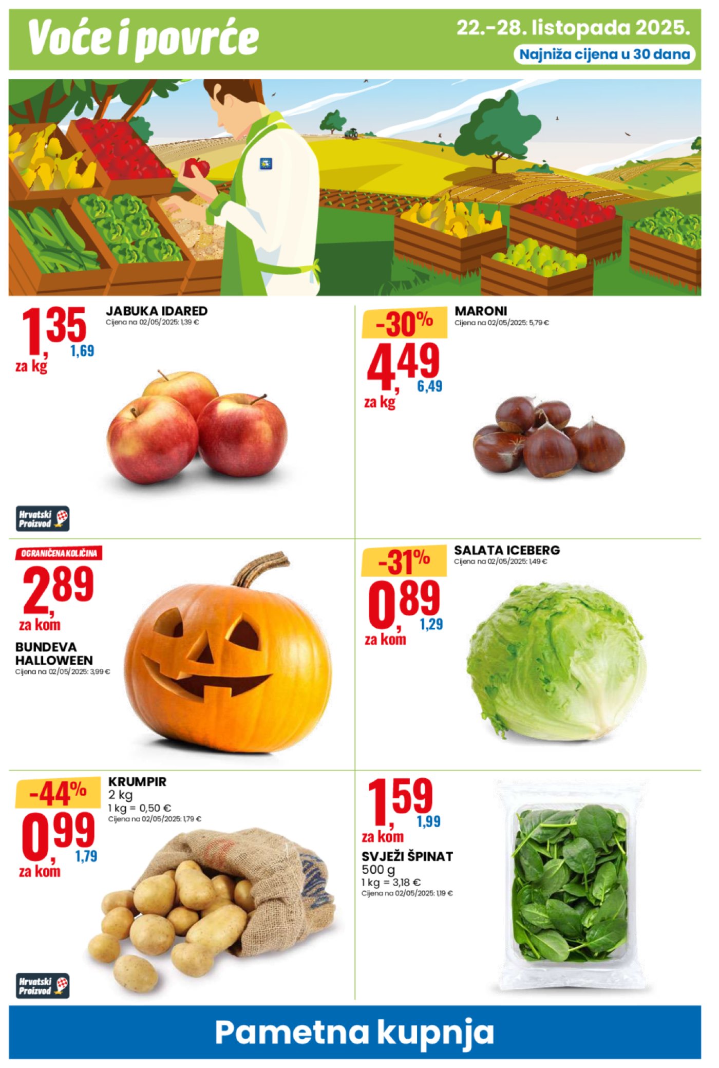 Eurospin katalog Pametna kupnja 22.10. - 28.10.2025.
