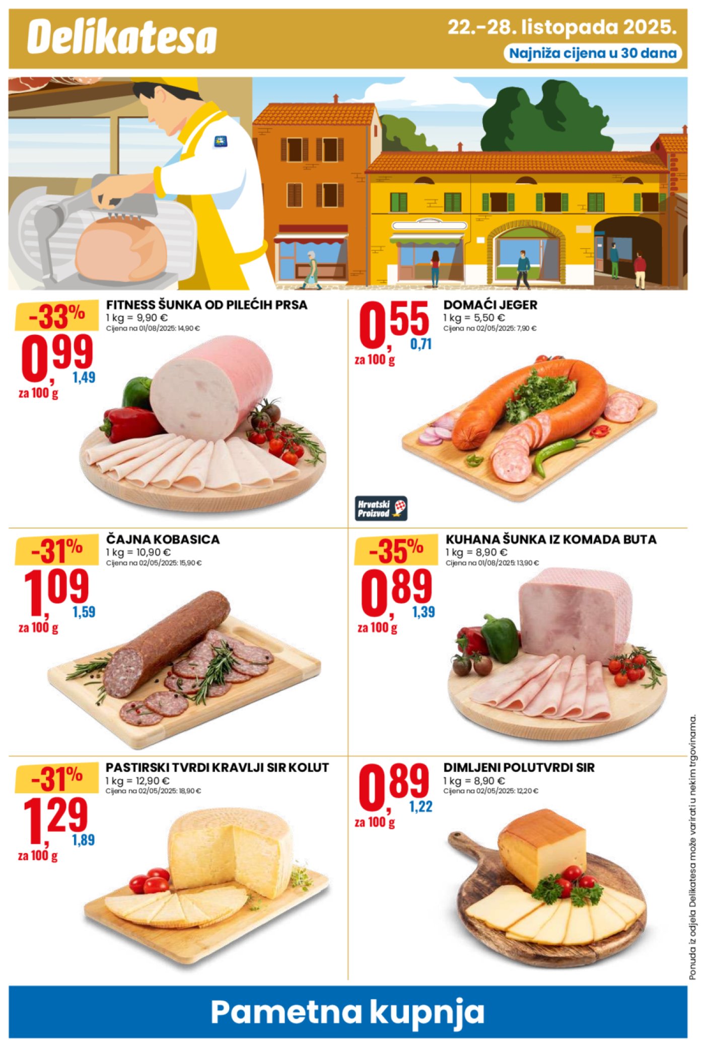 Eurospin katalog Pametna kupnja 22.10. - 28.10.2025.