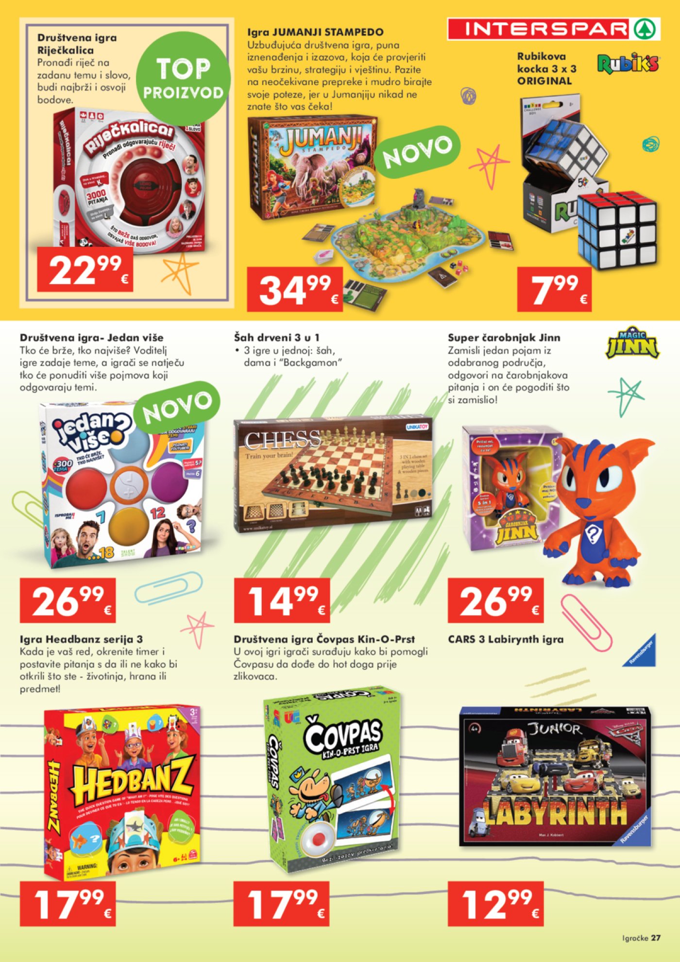 INTERSPAR katalog Igračke 22.10.-06.01.2026.