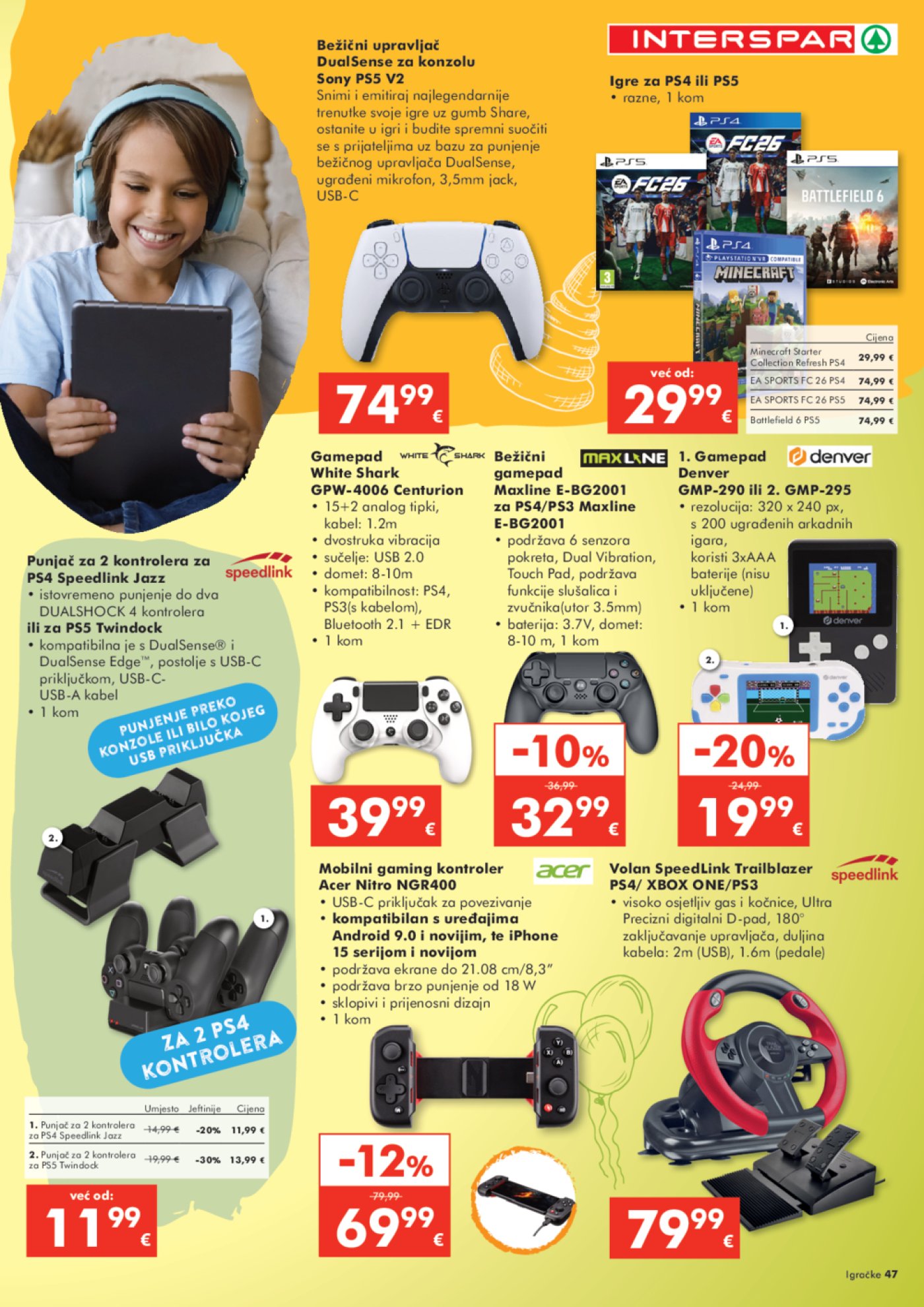 INTERSPAR katalog Igračke 22.10.-06.01.2026.