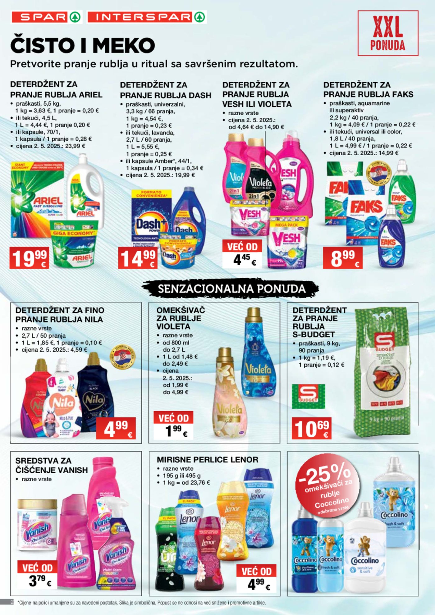 INTERSPAR katalog Sjaj vašeg doma 23.10.-12.11.2025.