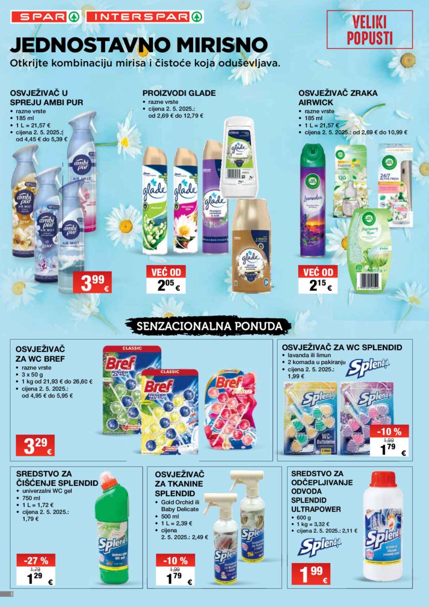 INTERSPAR katalog Sjaj vašeg doma 23.10.-12.11.2025.