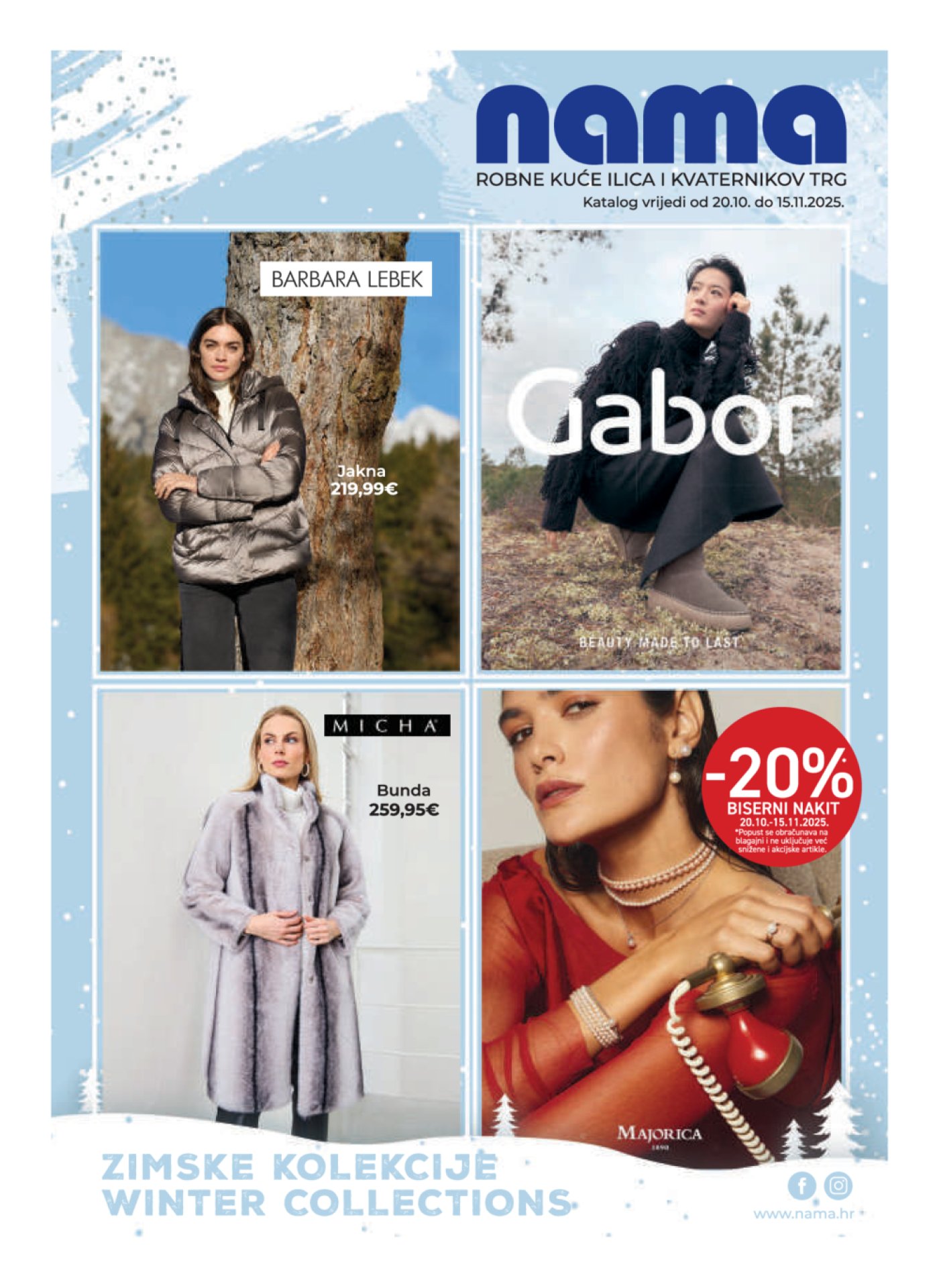 Nama katalog Akcija 20.10. - 15.11.2025.