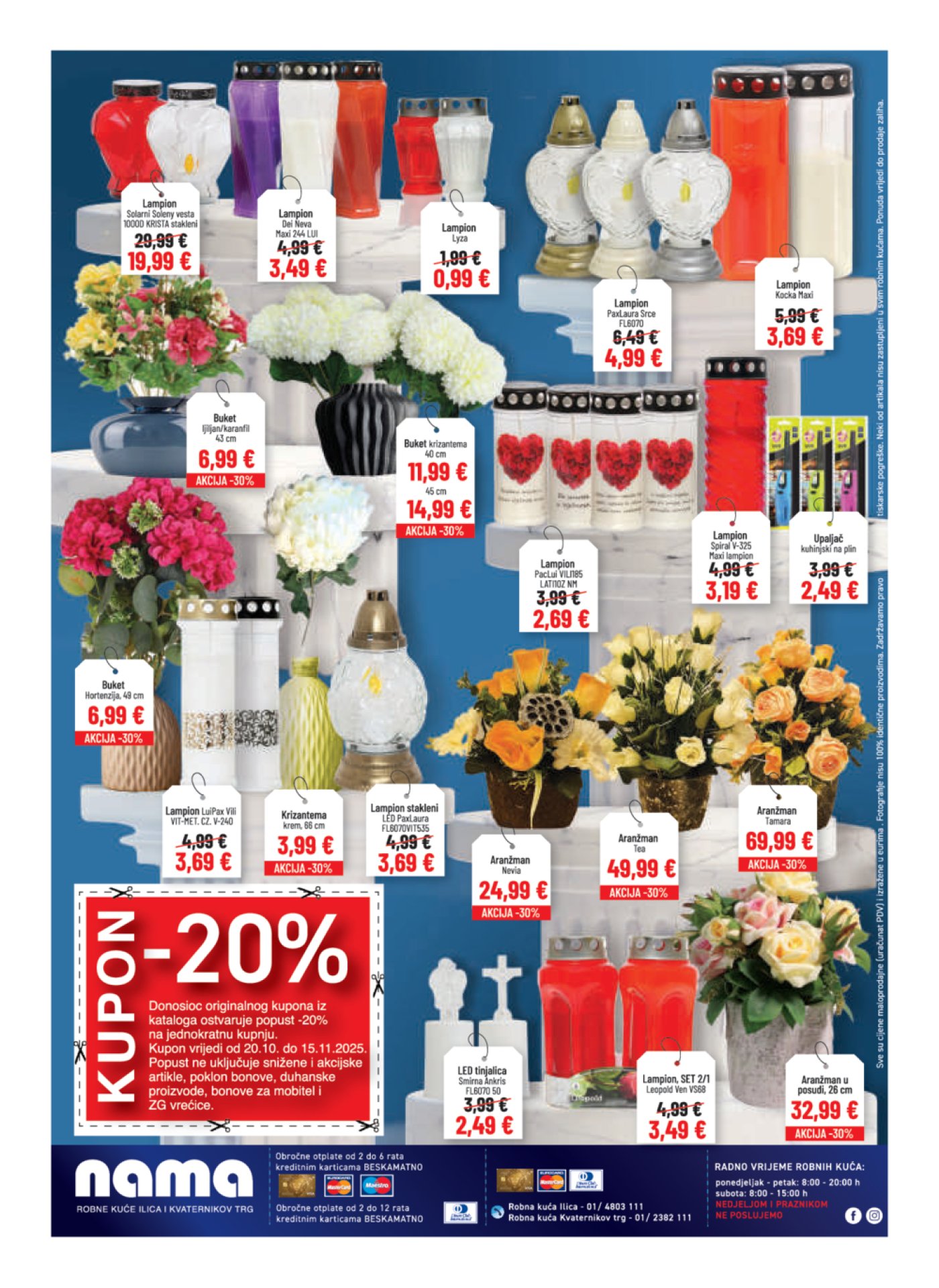 Nama katalog Akcija 20.10. - 15.11.2025.