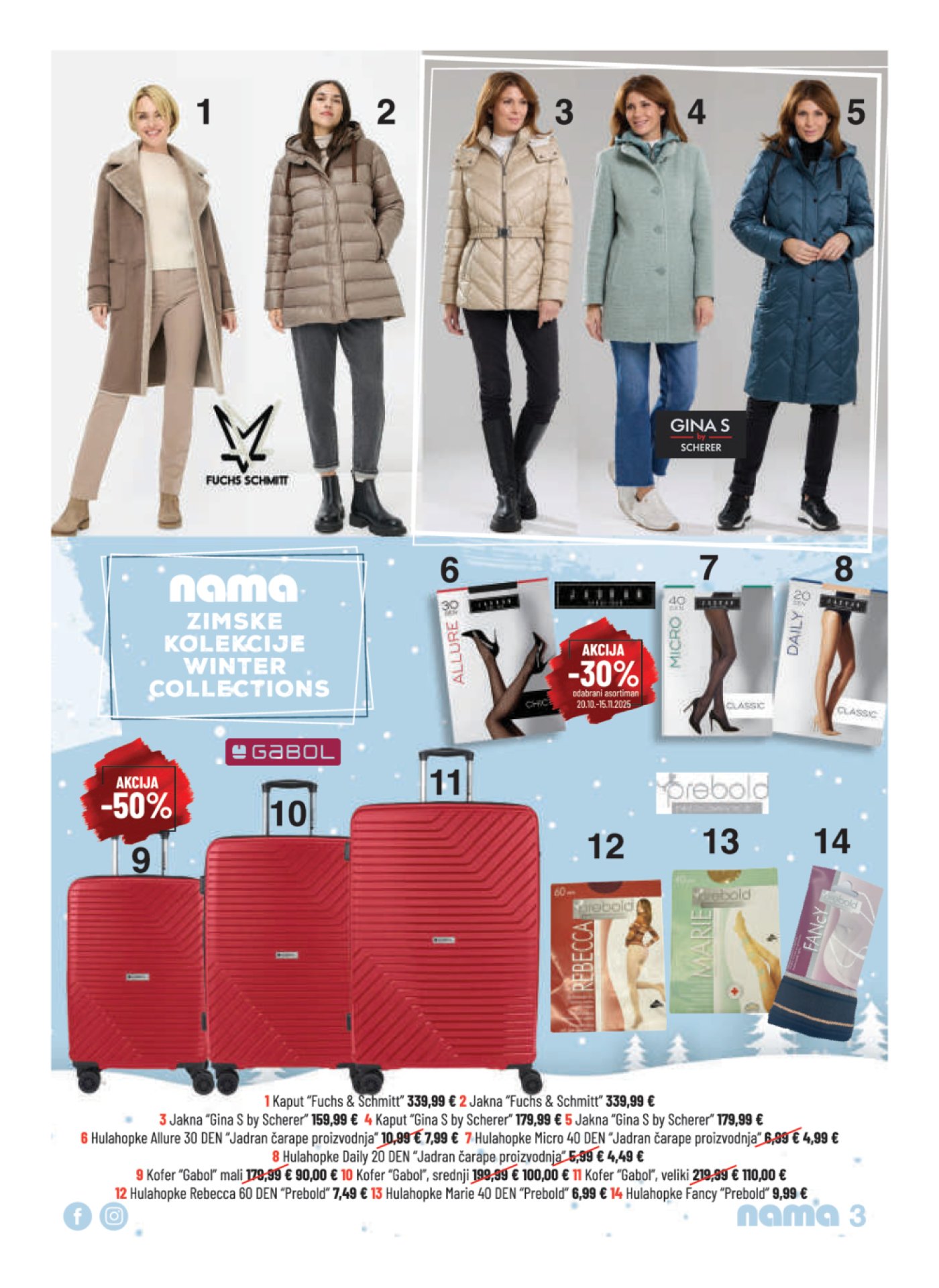 Nama katalog Akcija 20.10. - 15.11.2025.
