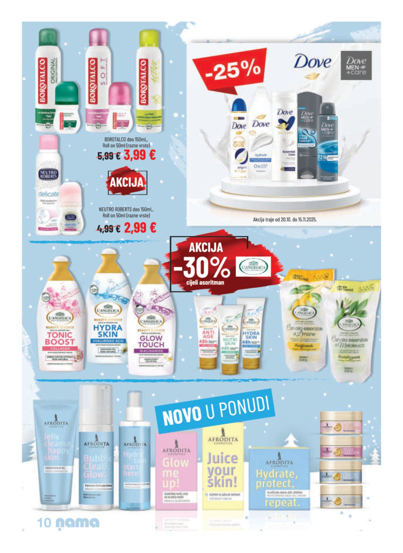 Nama katalog Akcija 20.10. - 15.11.2025.