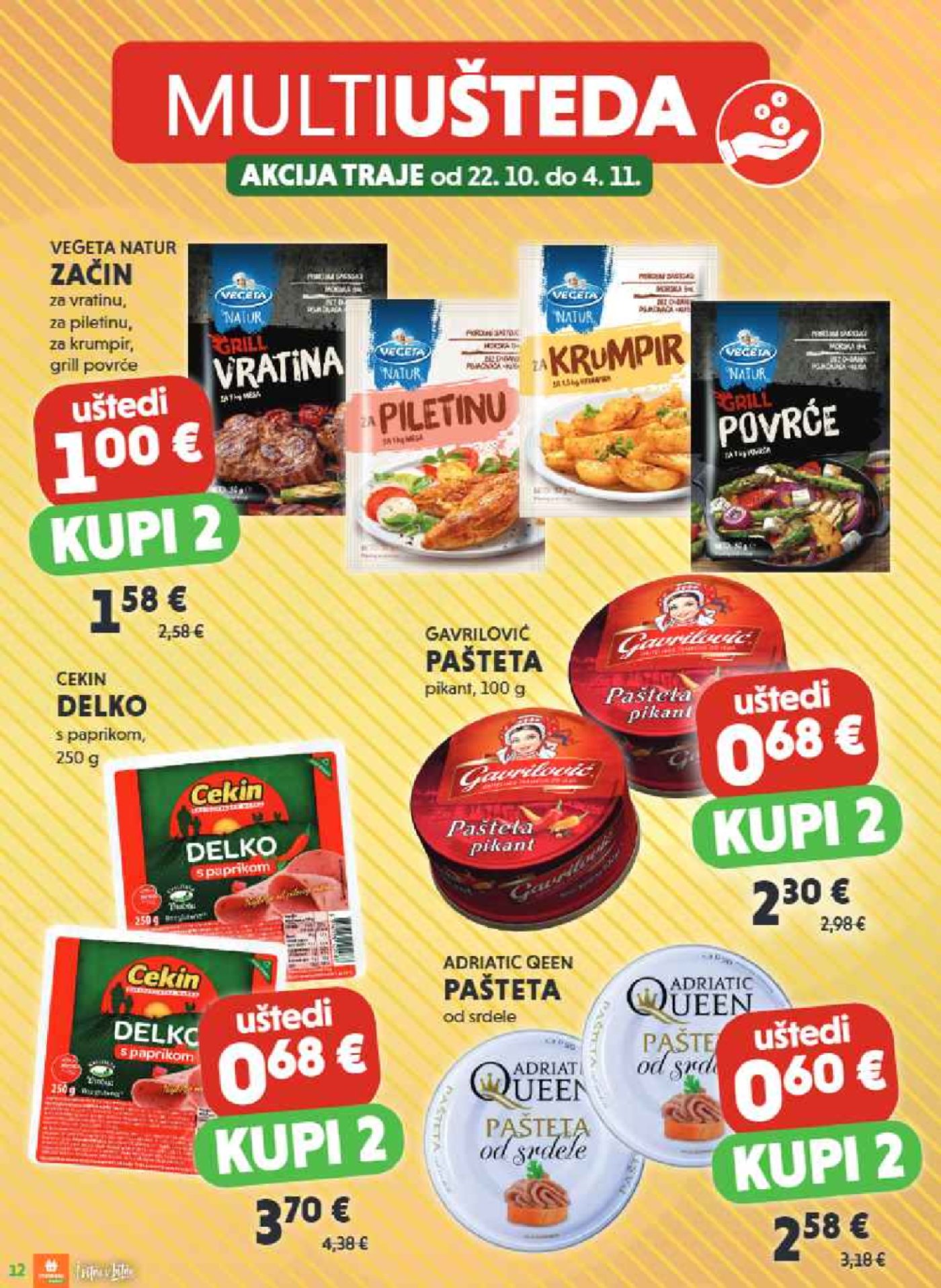 Studenac katalog Multiušteda 22.10.-04.11.2025.