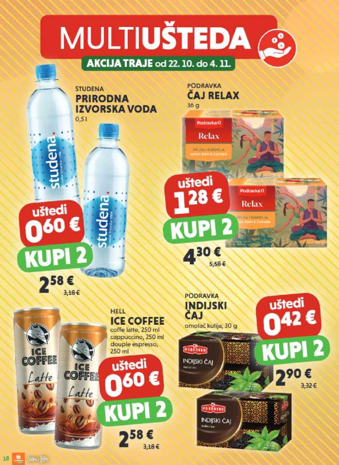 Studenac katalog Multiušteda 22.10.-04.11.2025.