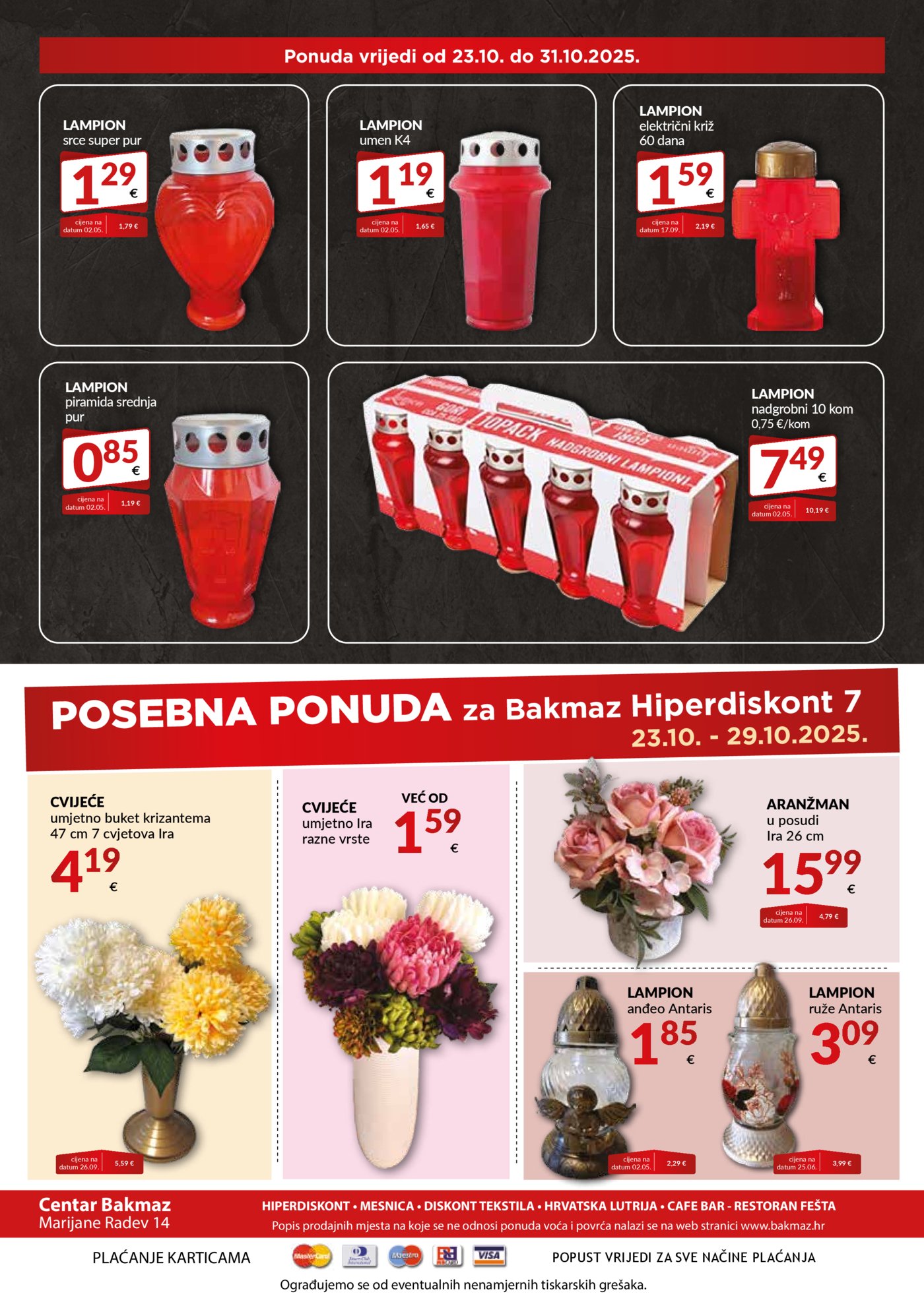 Bakmaz katalog Akcija 23.10.-29.10.2025.