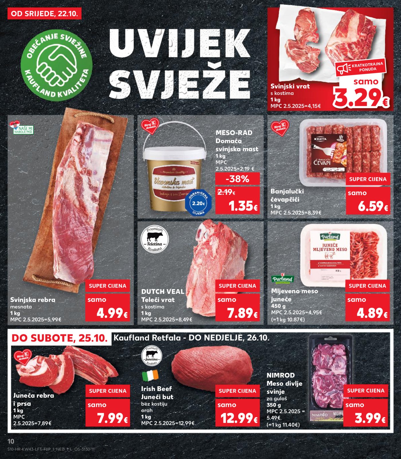 Kaufland katalog Akcija 22.10. - 28.10.2025. Osijek