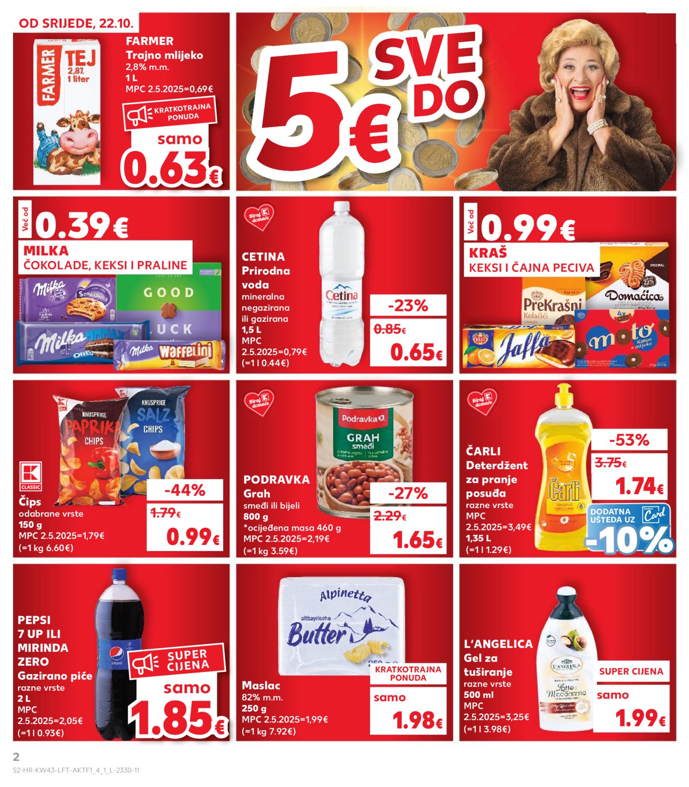Kaufland katalog Akcija 22.10. - 28.10.2025. Va, Vi, Bj