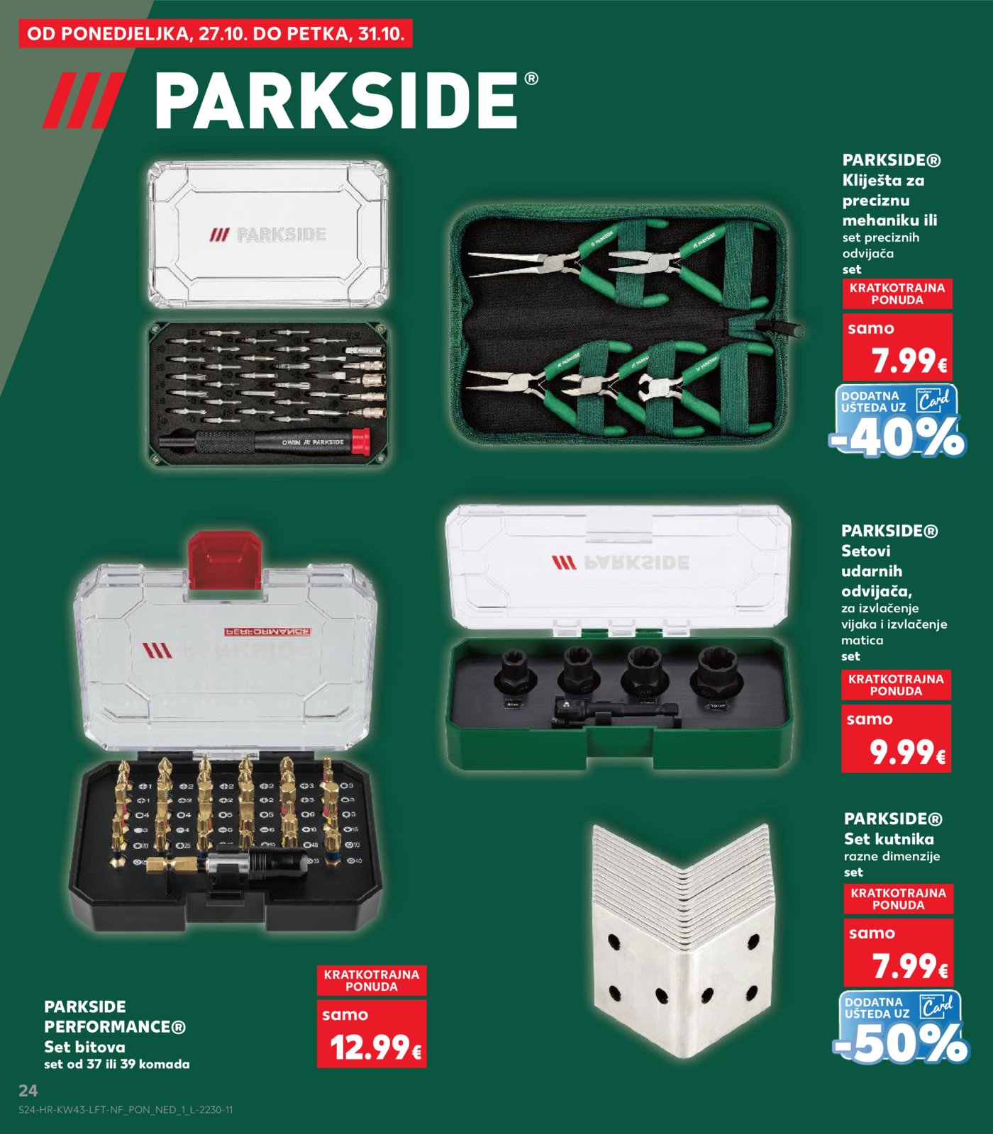 Kaufland katalog Akcija 22.10. - 28.10.2025. VG, Po, Ro, Vo, Vu, DS, Ma, Iv