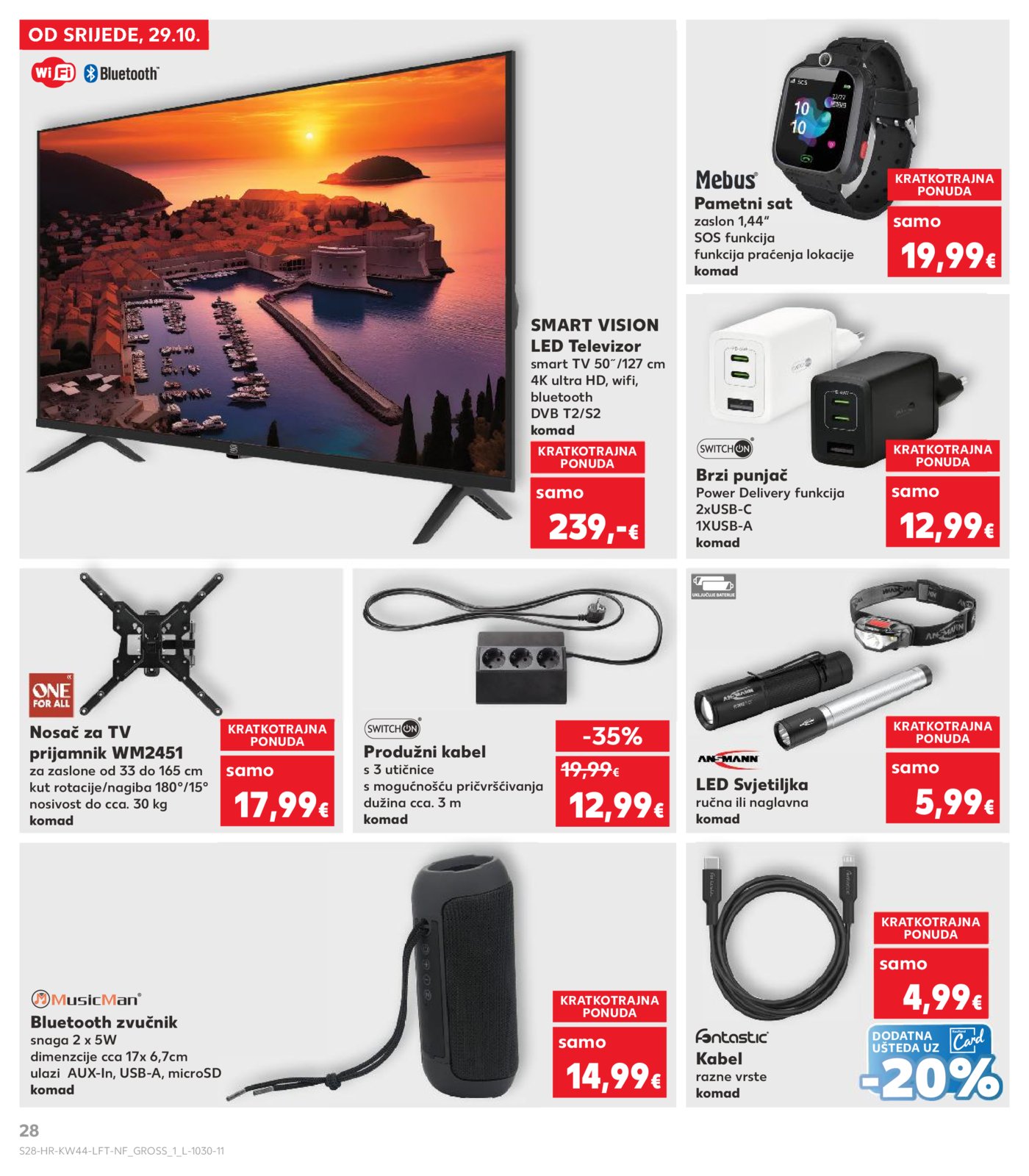 Kaufland katalog Akcija 29.10. - 04.11.2025. Ka, Ri, Si