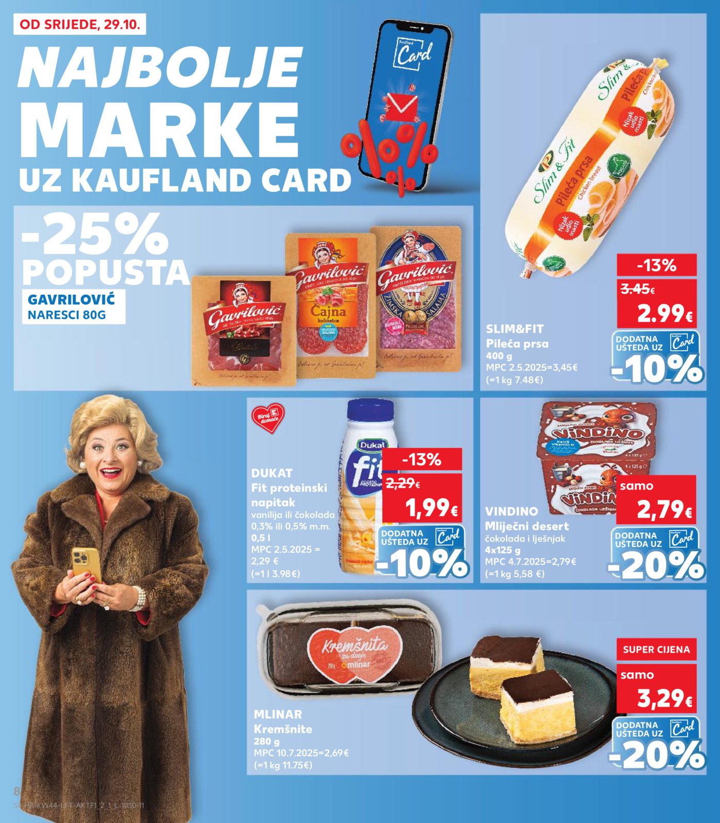 Kaufland katalog Akcija 29.10. - 04.11.2025. Odabrane poslovnice