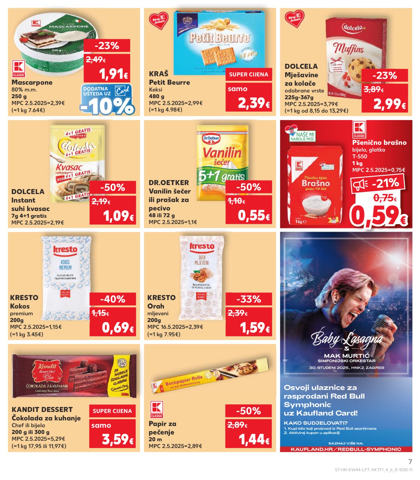 Kaufland katalog Akcija 29.10. - 04.11.2025. VG, Po, Ro, Vo, Vu, DS, Ma, Iv