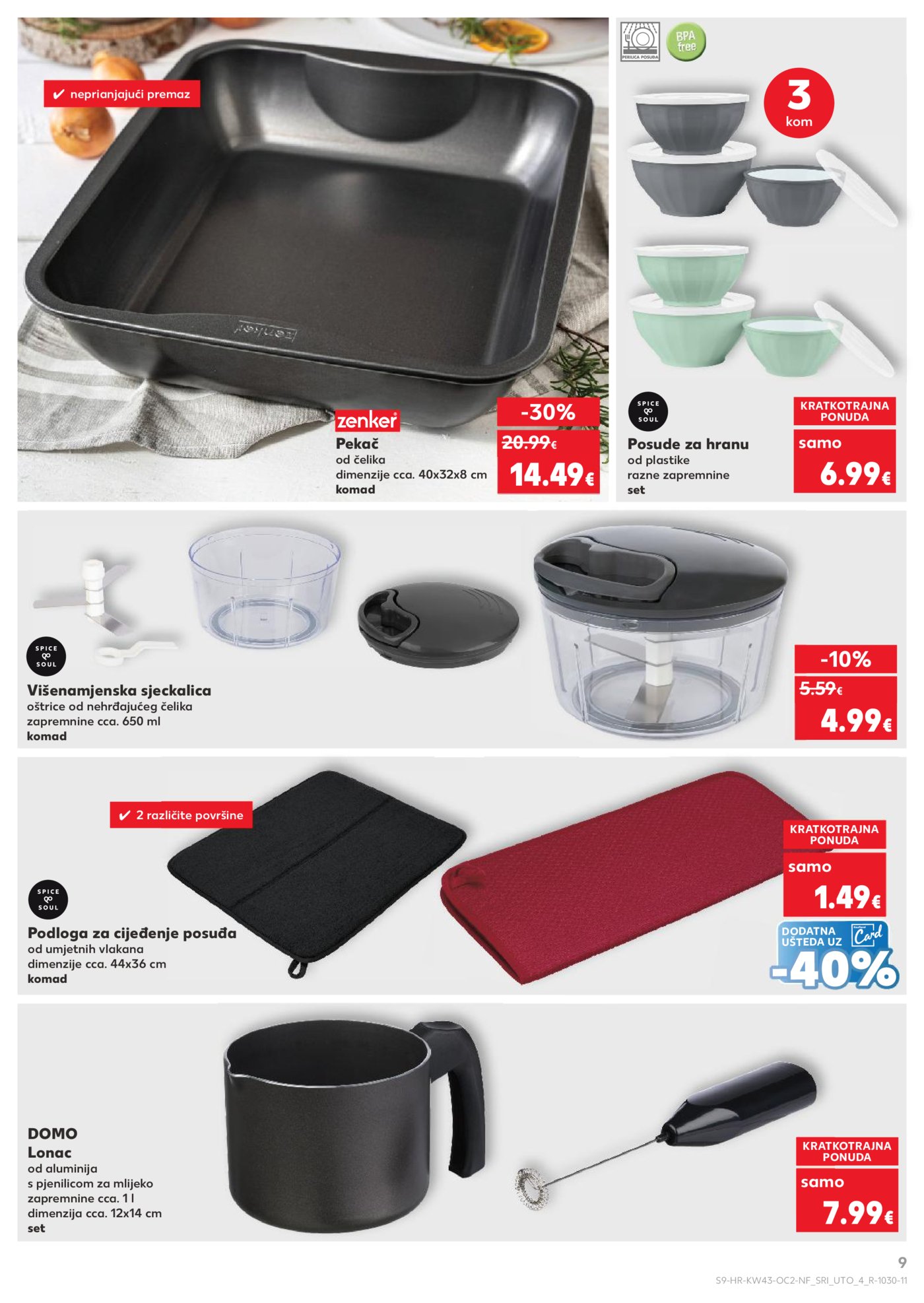 Kaufland katalog Neprehrambenih proizvoda 22.10. - 28.10.2025. Odabrane poslovnice