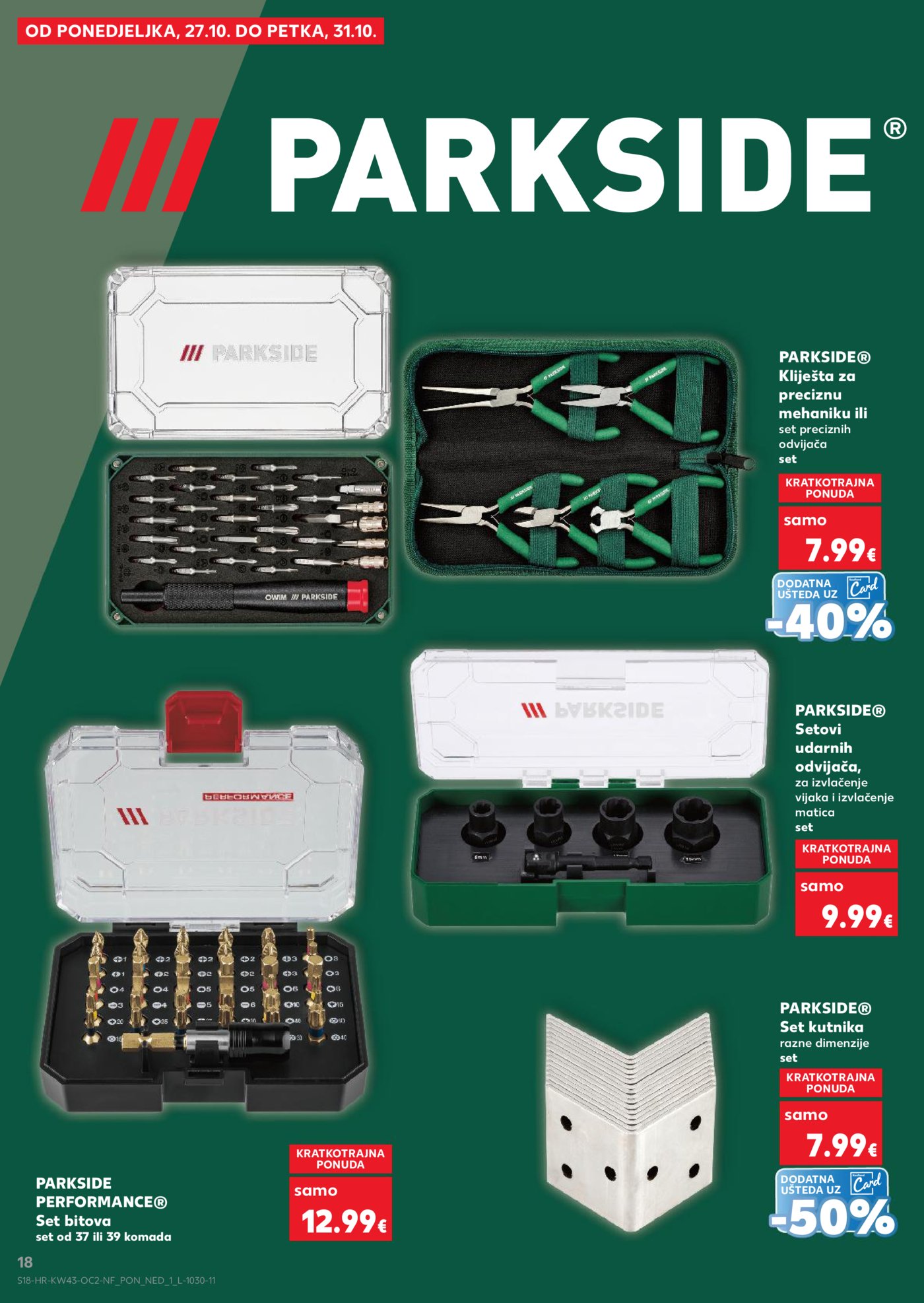 Kaufland katalog Neprehrambenih proizvoda 22.10. - 28.10.2025. Odabrane poslovnice