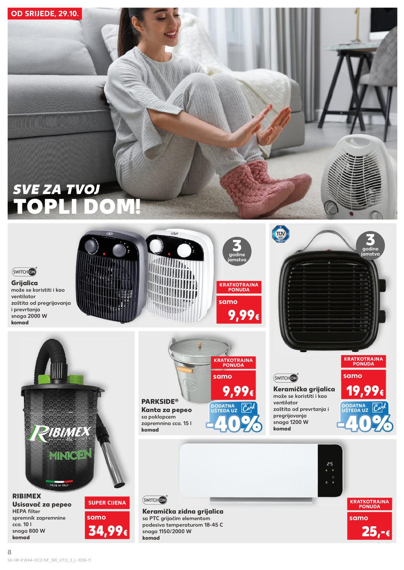 Kaufland katalog Neprehrambenih proizvoda 29.10. - 04.11.2025. Odabrane poslovnice