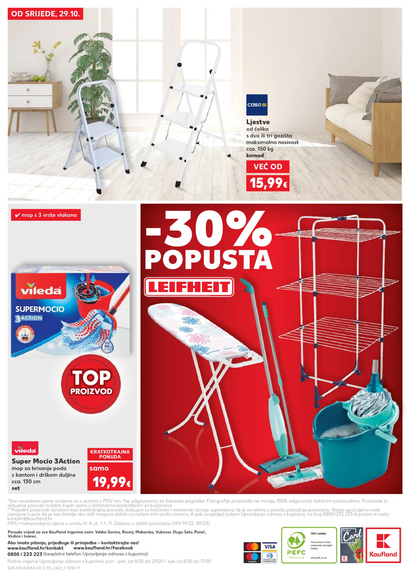 Kaufland katalog Neprehrambenih proizvoda 29.10. - 04.11.2025. Odabrane poslovnice