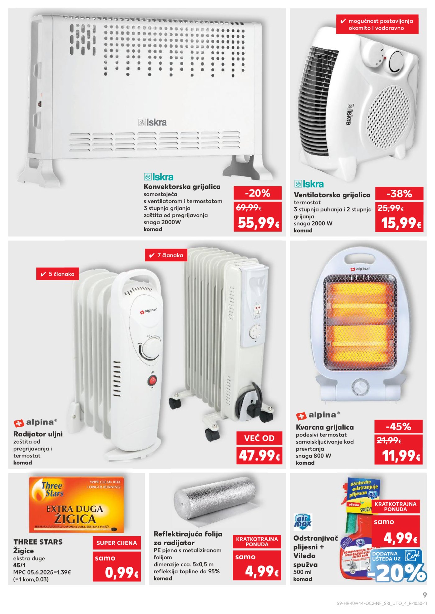 Kaufland katalog Neprehrambenih proizvoda 29.10. - 04.11.2025. VG, Po, Ro, Vo, Vu, DS, Ma, Iv