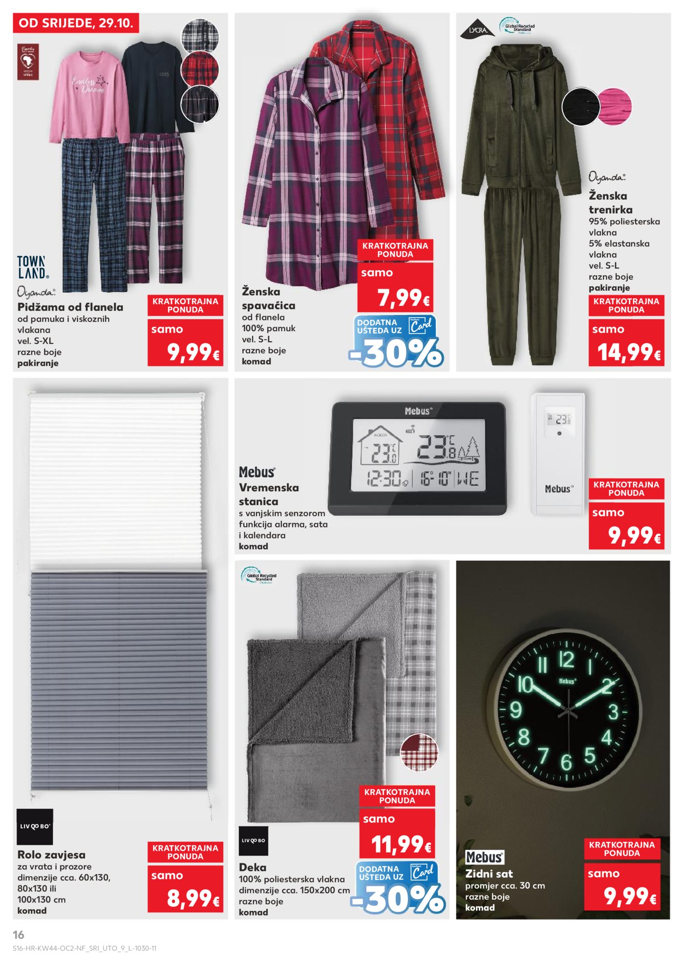 Kaufland katalog Neprehrambenih proizvoda 29.10. - 04.11.2025. VG, Po, Ro, Vo, Vu, DS, Ma, Iv